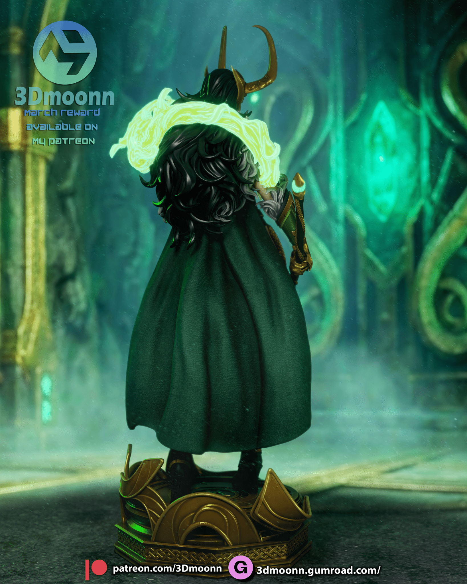 Lady Loki - 3DMoonn - Dark Forge Arts