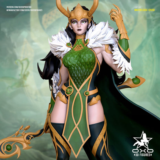 Lady Loki - OXO3D - Dark Forge Arts