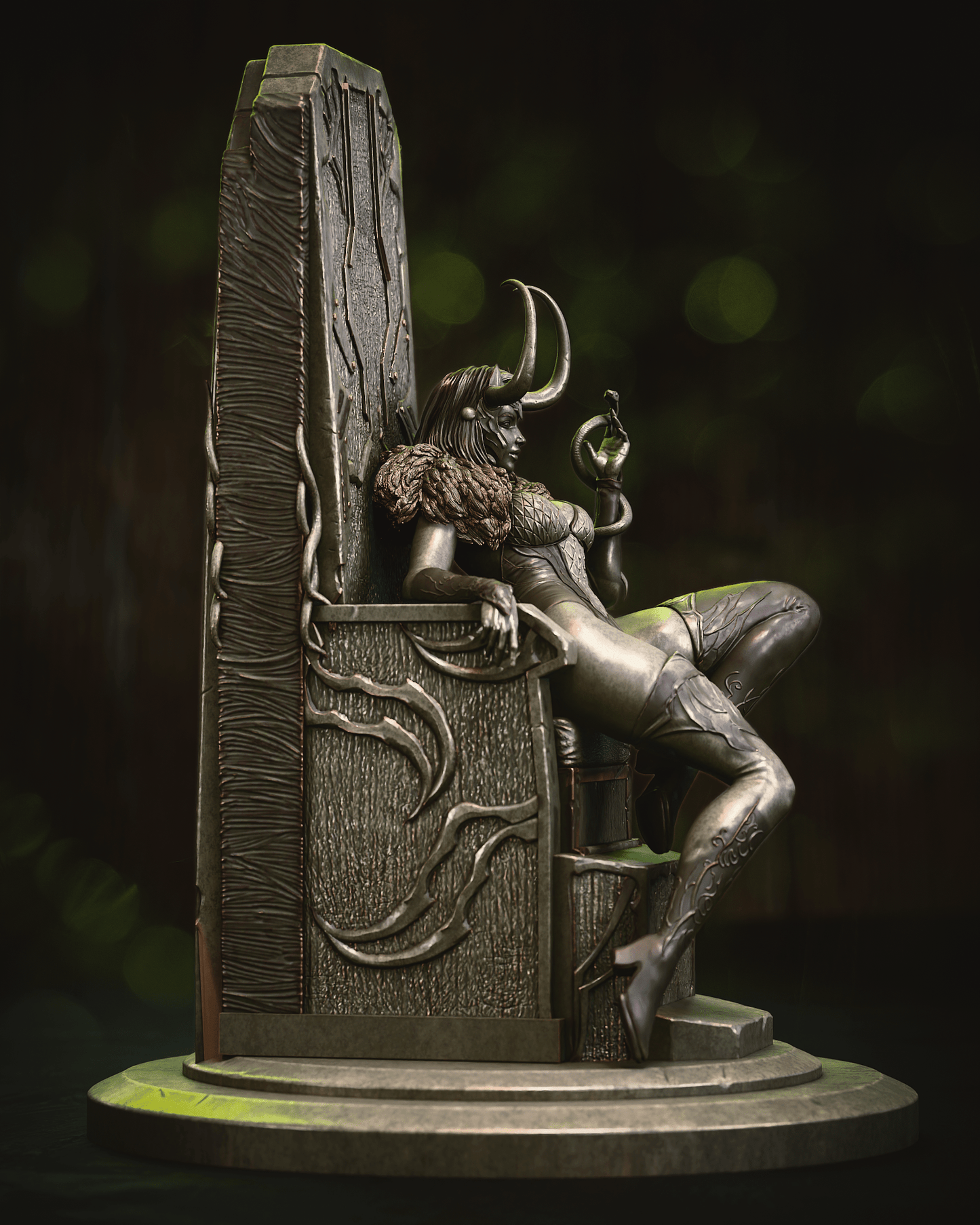 Lady Loki v1 - CA 3D Studios - Dark Forge Arts