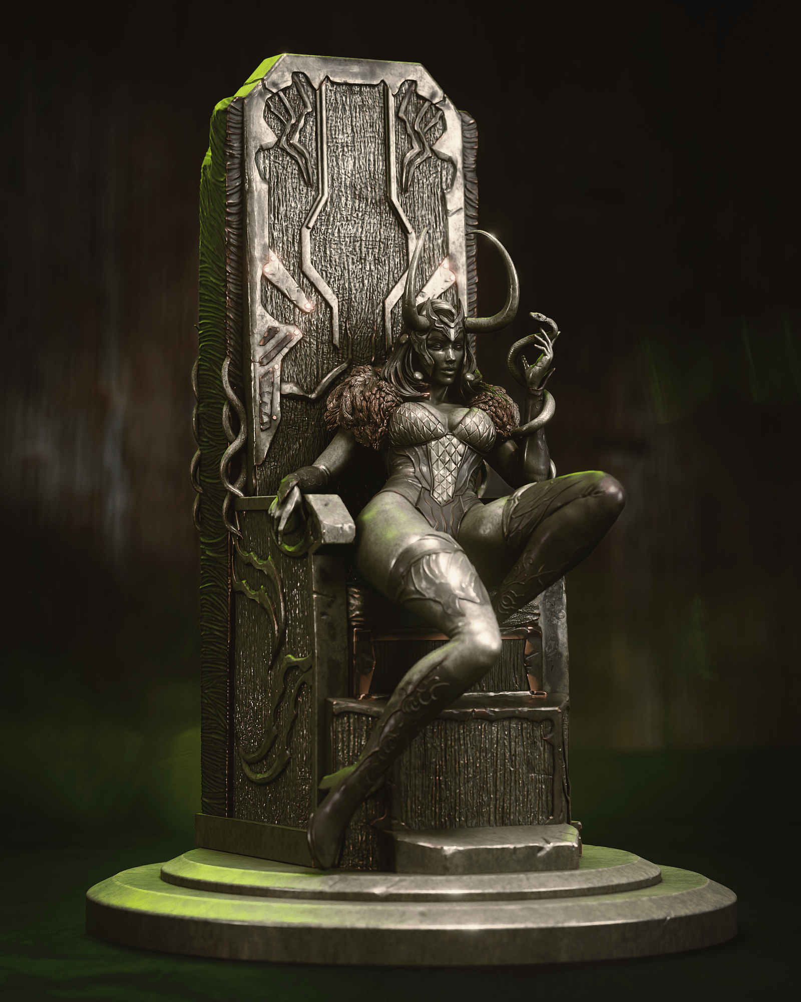 Lady Loki v1 - CA 3D Studios - Dark Forge Arts
