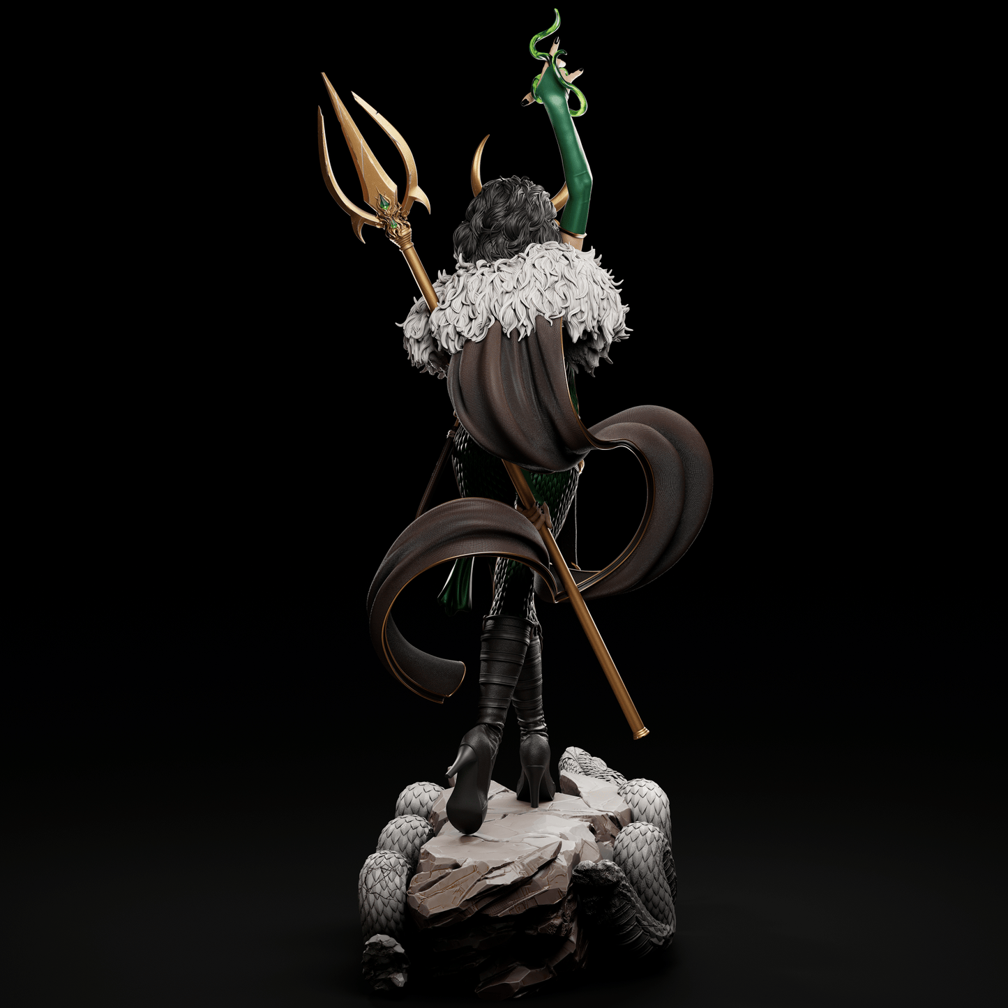 Lady Loki v2 - CA 3D Studios - Dark Forge Arts