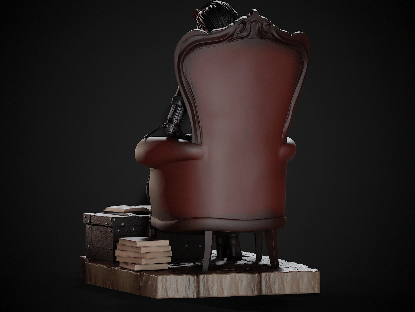 Lady Mechanika - CA 3D Studios - Dark Forge Arts