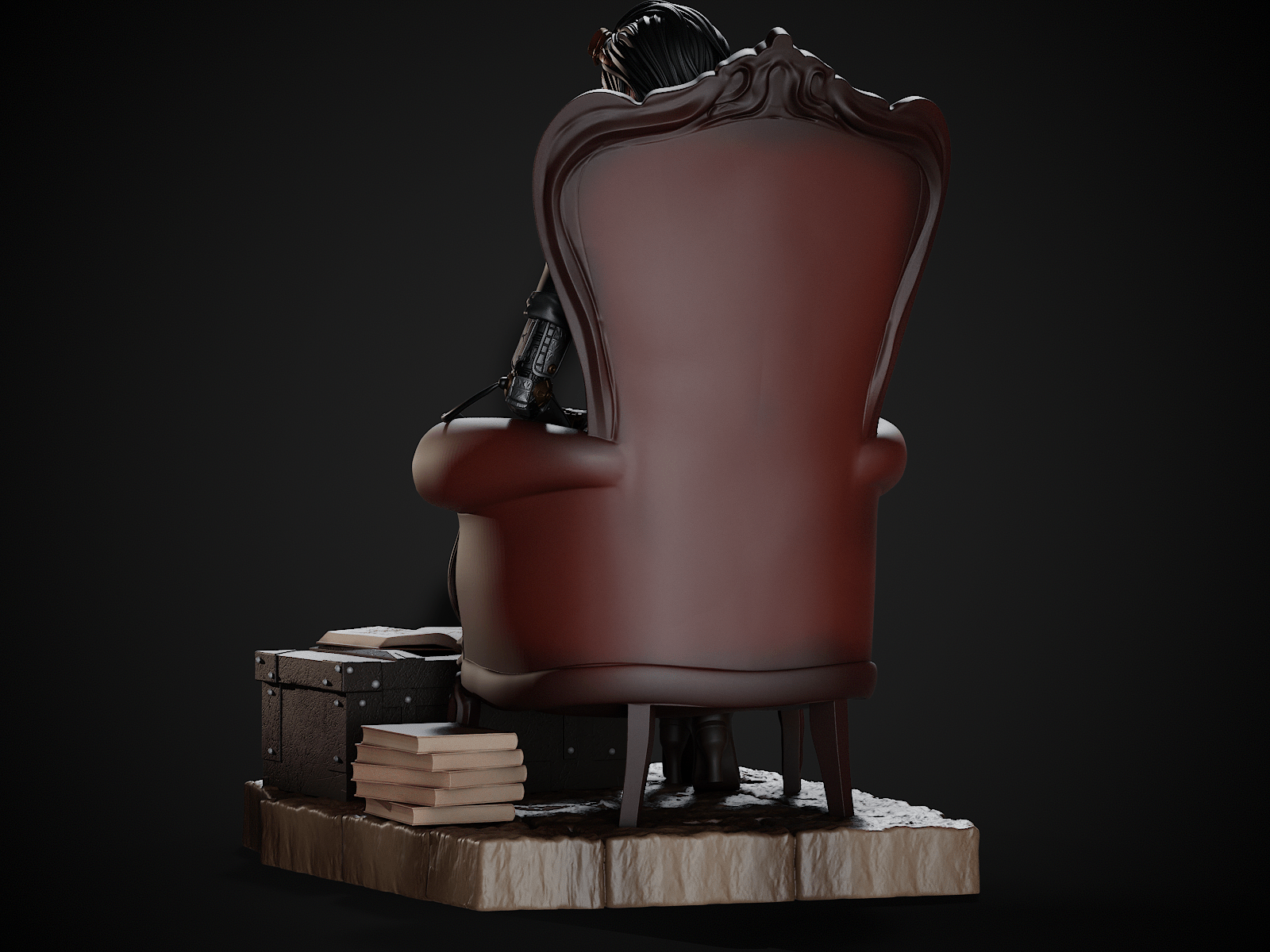 Lady Mechanika - CA 3D Studios - Dark Forge Arts