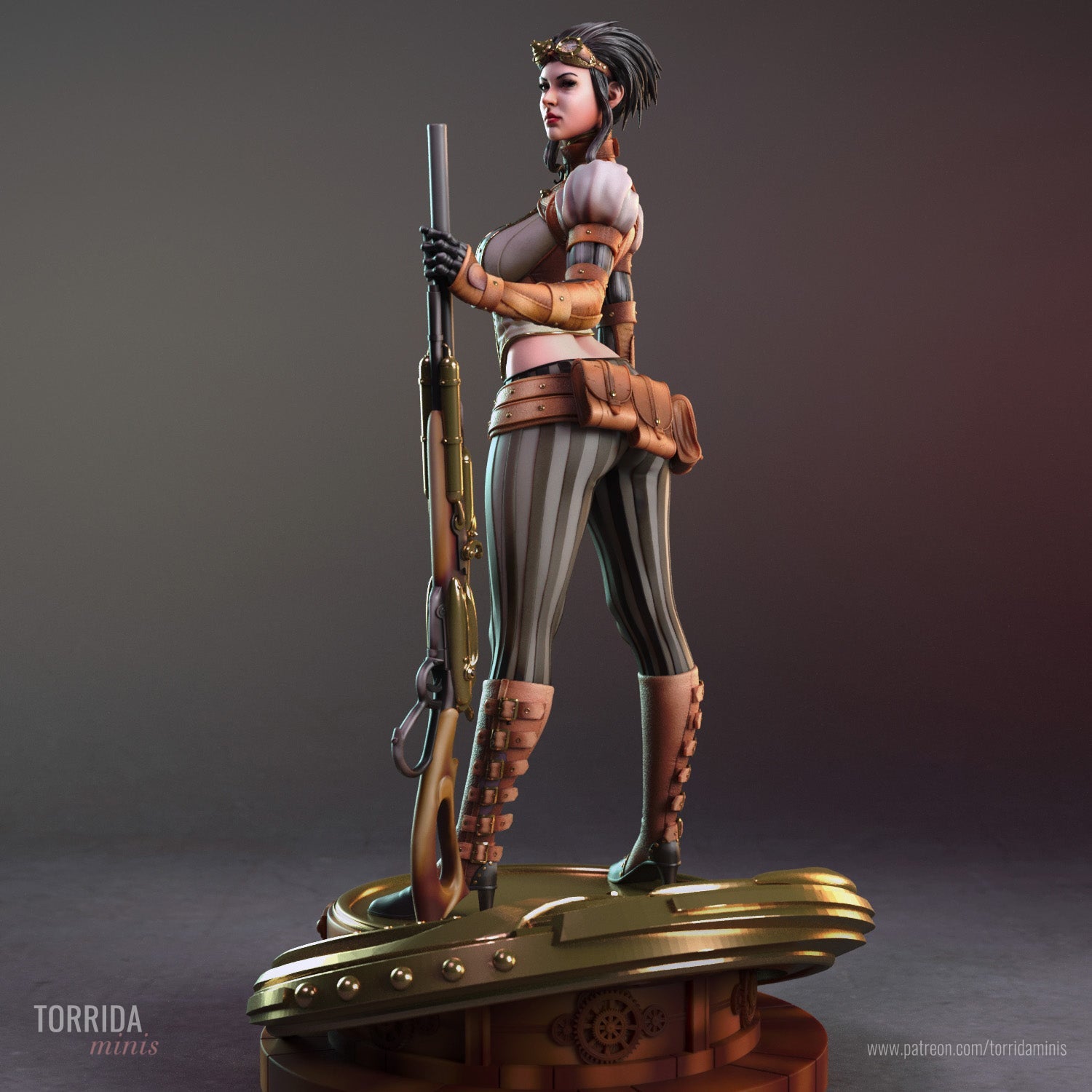 Lady Mechanika - Torrida Minis - Dark Forge Arts