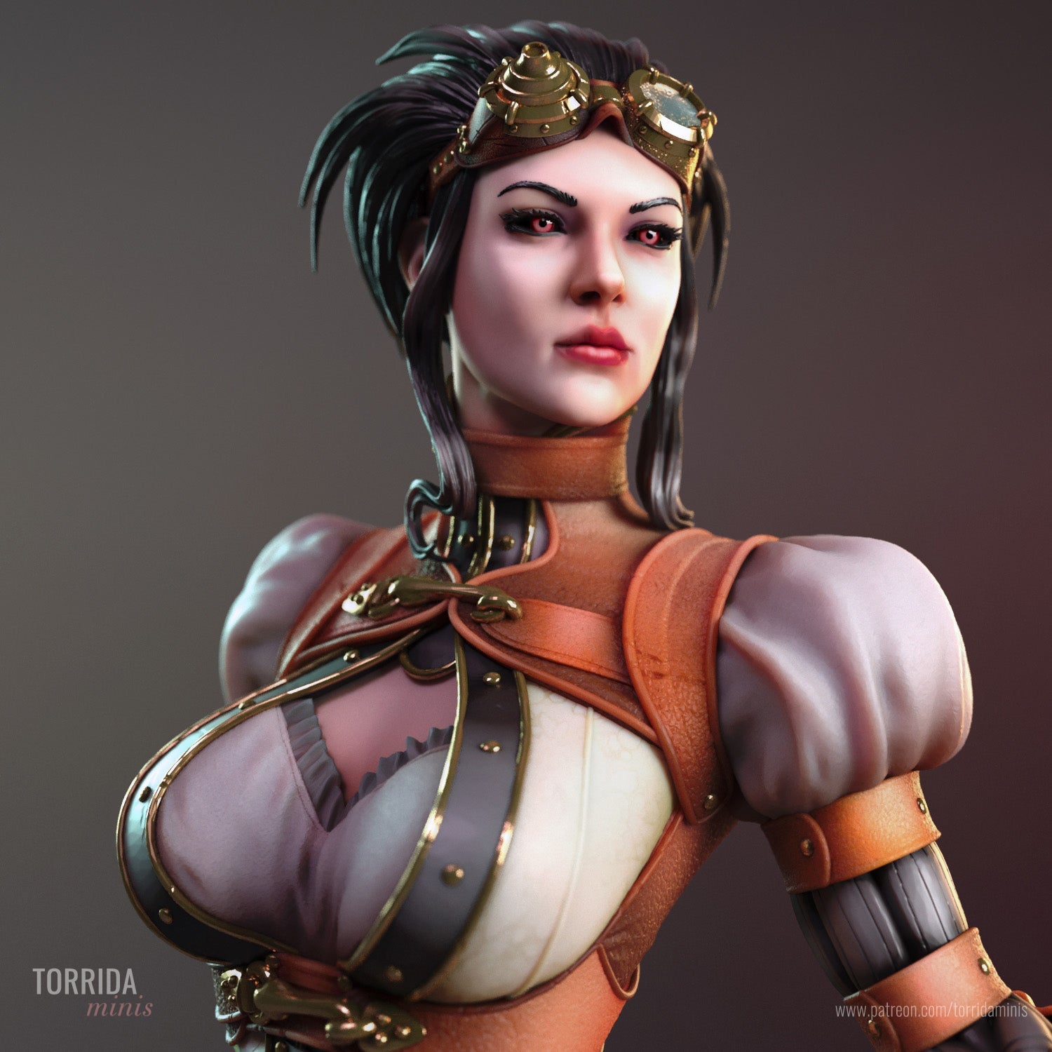 Lady Mechanika - Torrida Minis - Dark Forge Arts