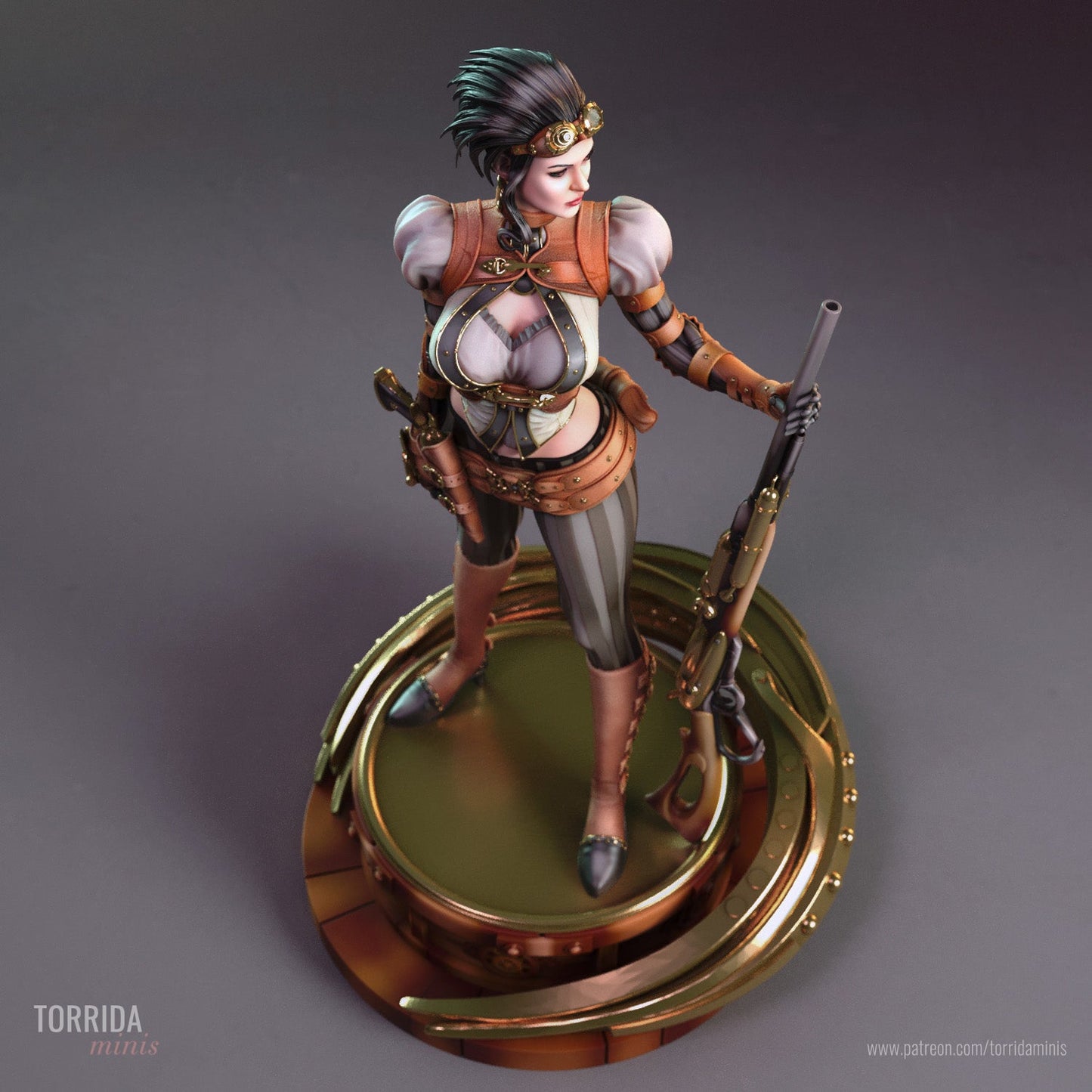 Lady Mechanika - Torrida Minis - Dark Forge Arts