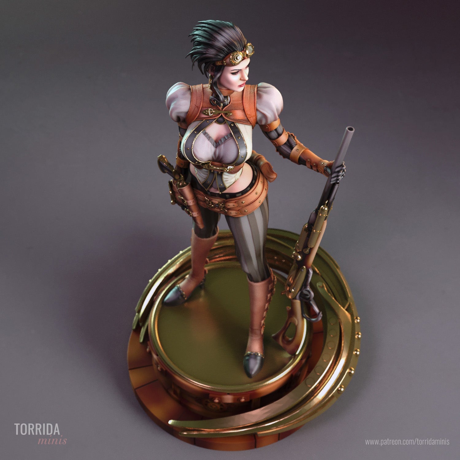 Lady Mechanika - Torrida Minis - Dark Forge Arts