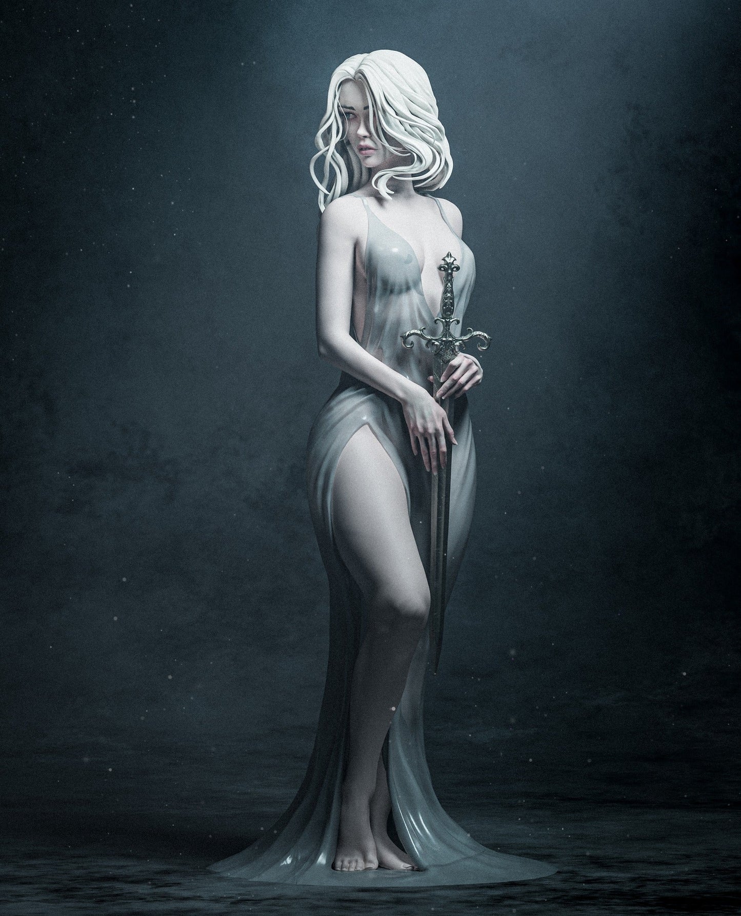 Lady of the Lake - CA 3D Studios - Dark Forge Arts