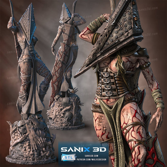 Lady Pyramid Head - Sanix3D - Dark Forge Arts