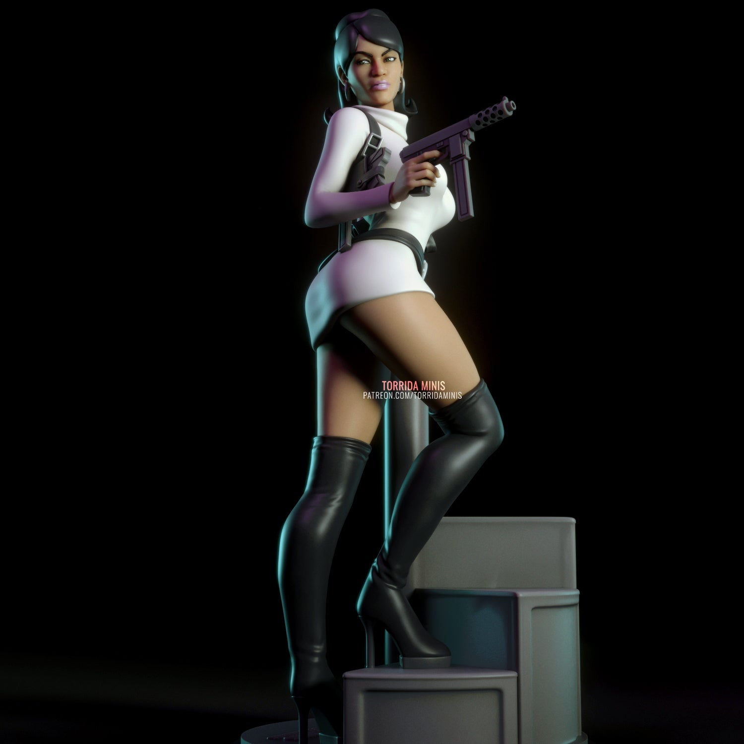 Lana Kane - Torrida Minis - Dark Forge Arts