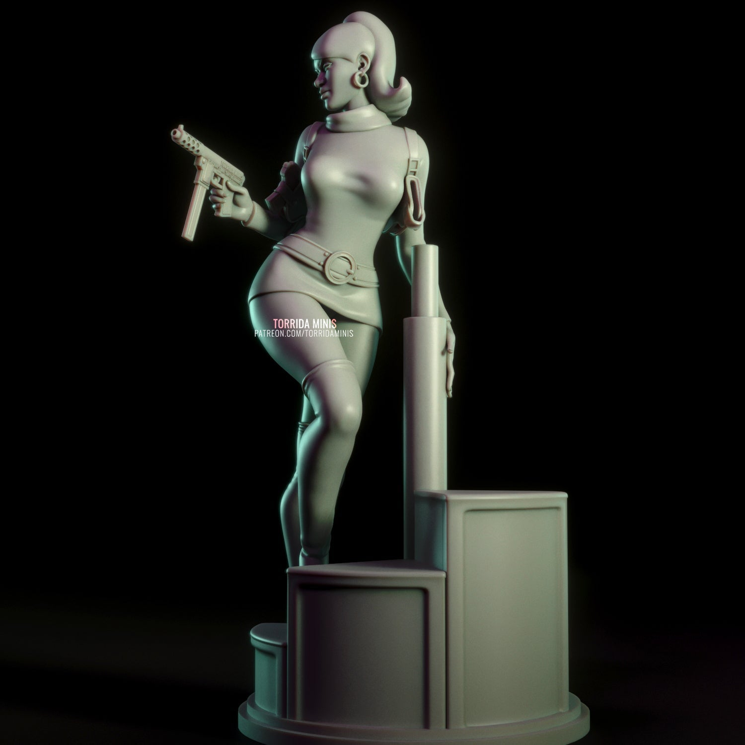 Lana Kane - Torrida Minis - Dark Forge Arts