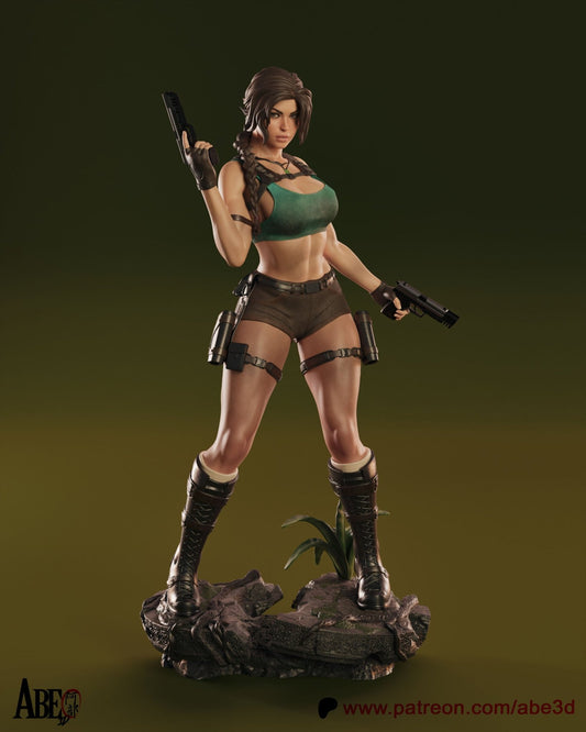 Lara Croft - Abe3D - Dark Forge Arts