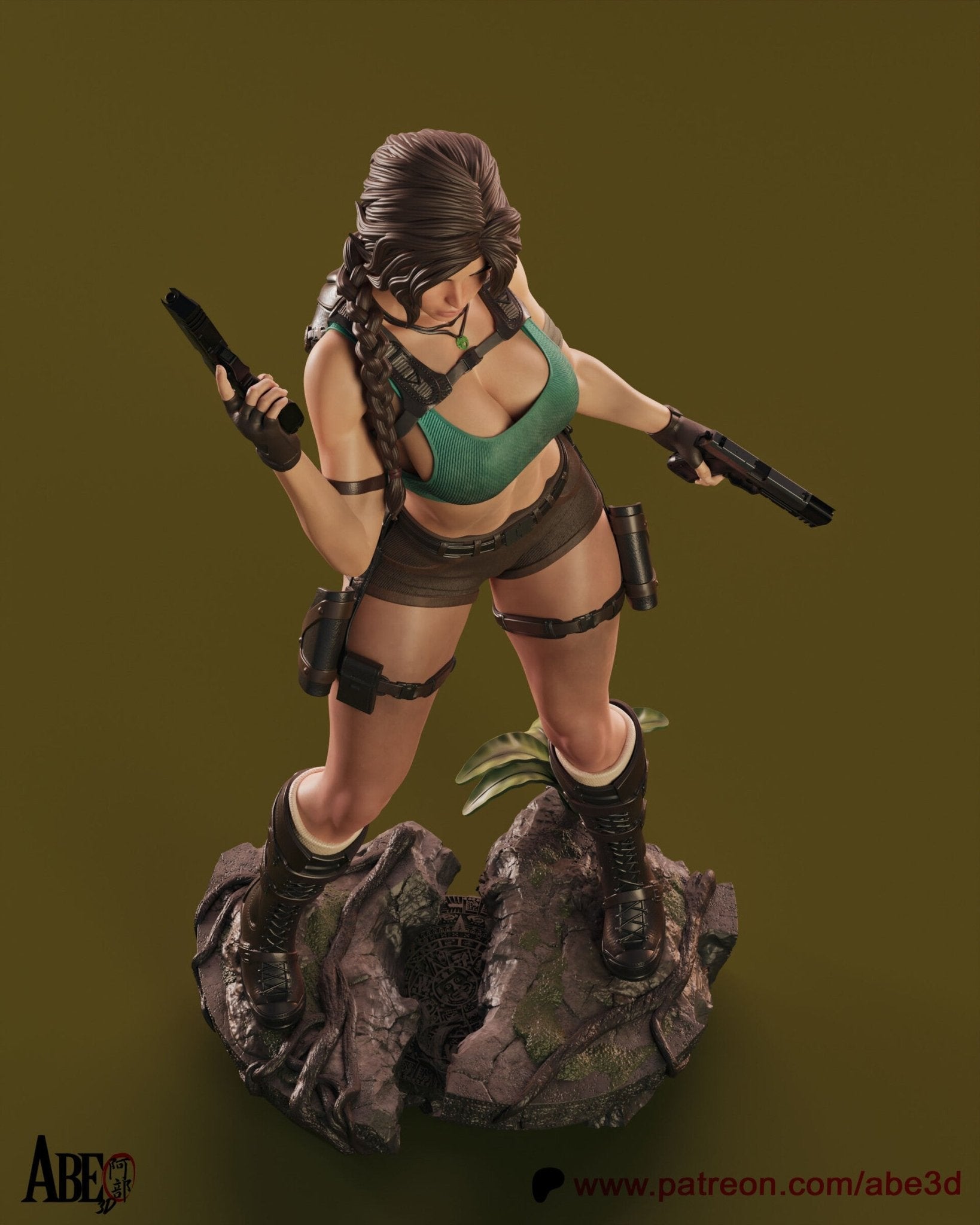 Lara Croft - Abe3D - Dark Forge Arts