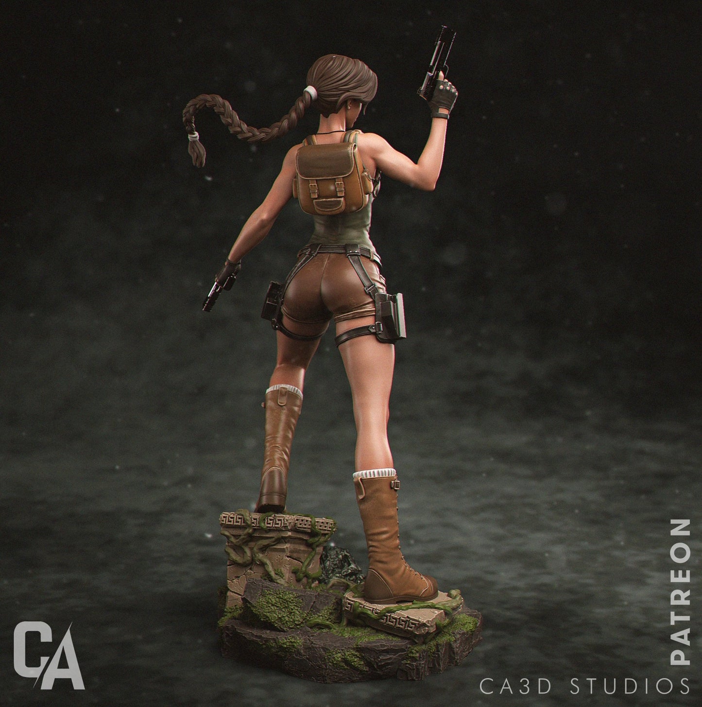 Lara Croft - CA 3D Studios - Dark Forge Arts