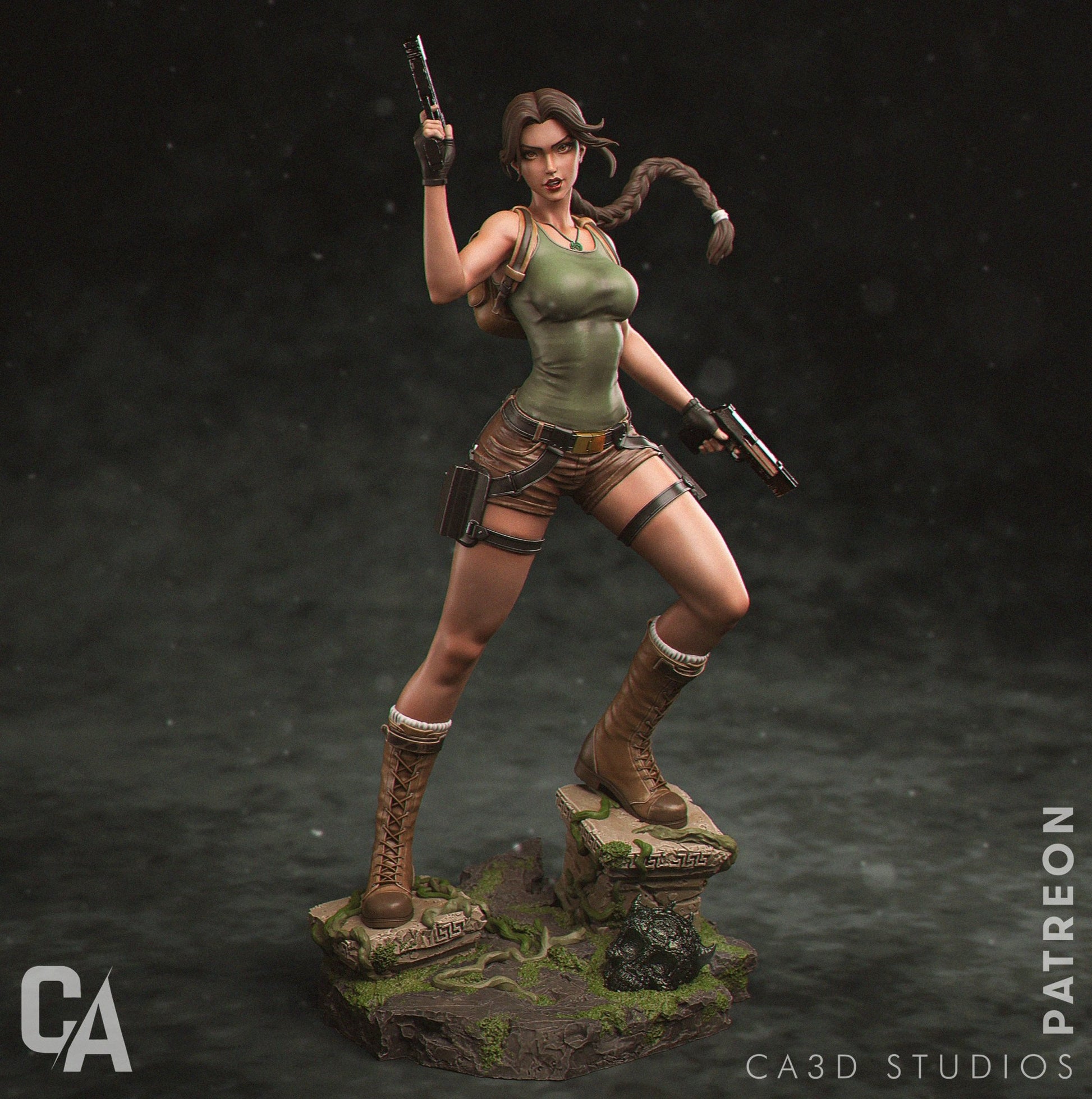 Lara Croft - CA 3D Studios - Dark Forge Arts