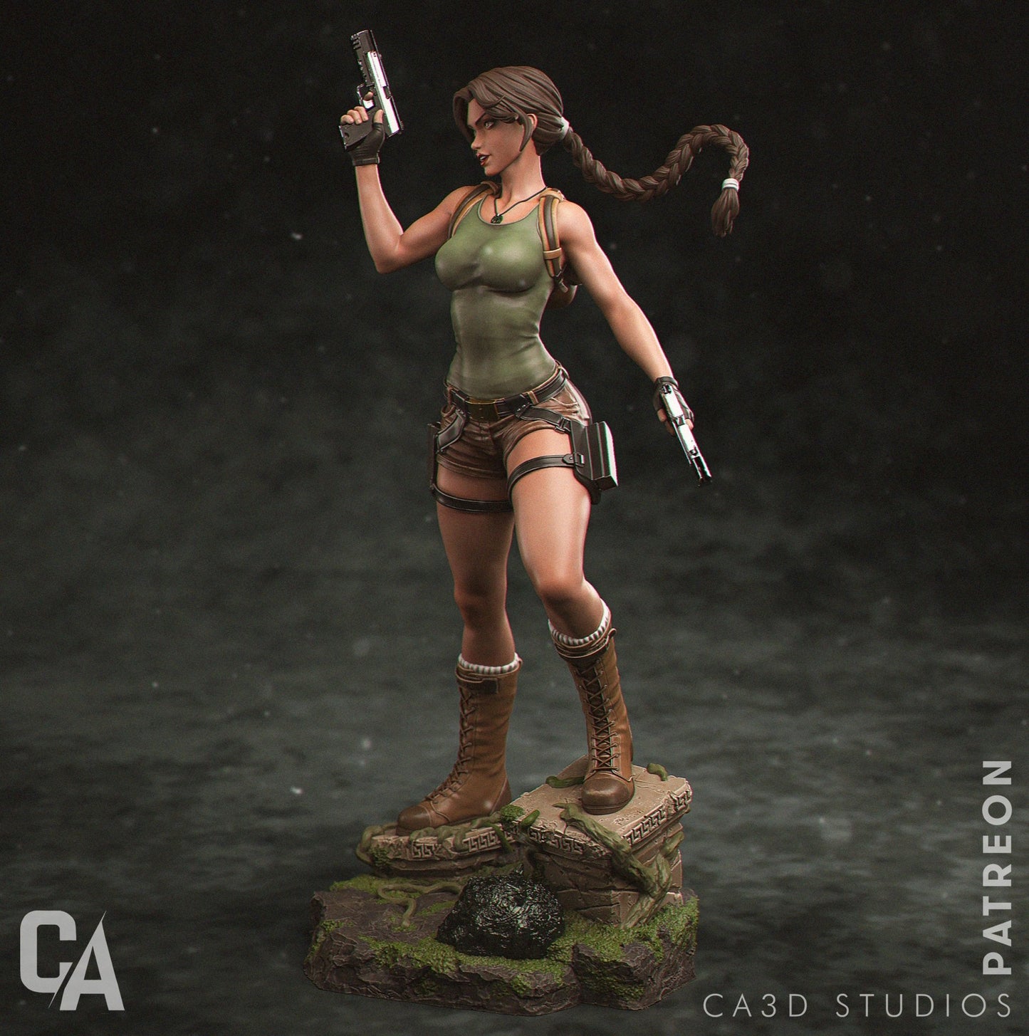 Lara Croft - CA 3D Studios - Dark Forge Arts