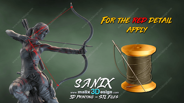 Lara Croft - Sanix3D - Dark Forge Arts