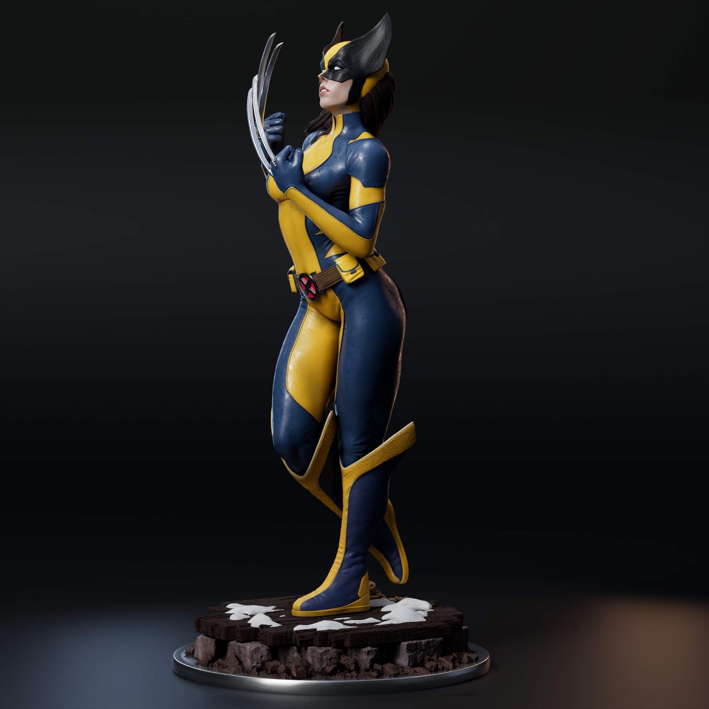 Laura Kinney Wolverine - Abe3D - Dark Forge Arts