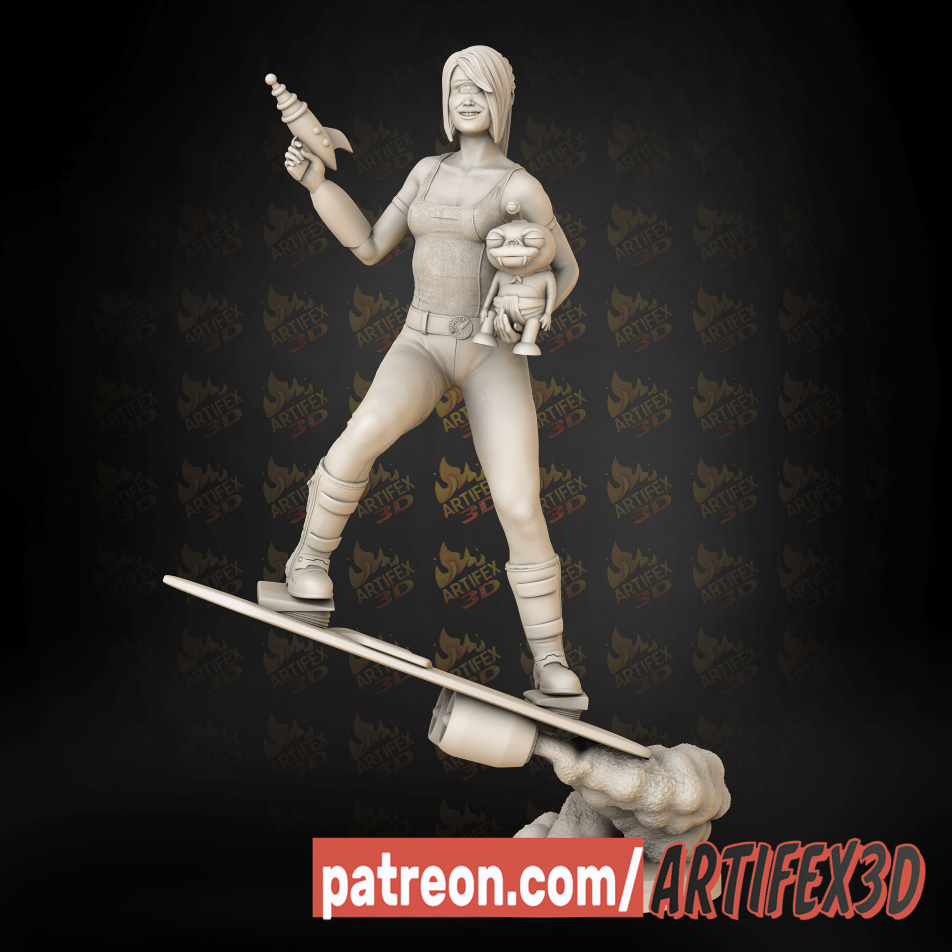 Leela - Artifex3D - Dark Forge Arts