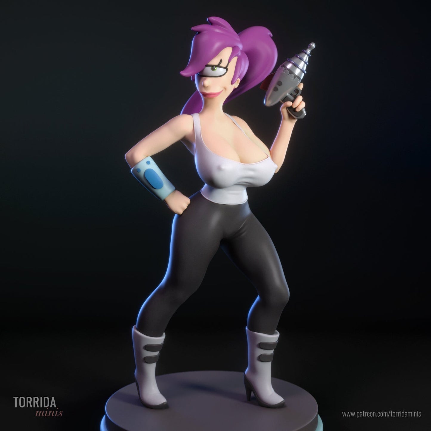Leela - Torrida Minis - Dark Forge Arts