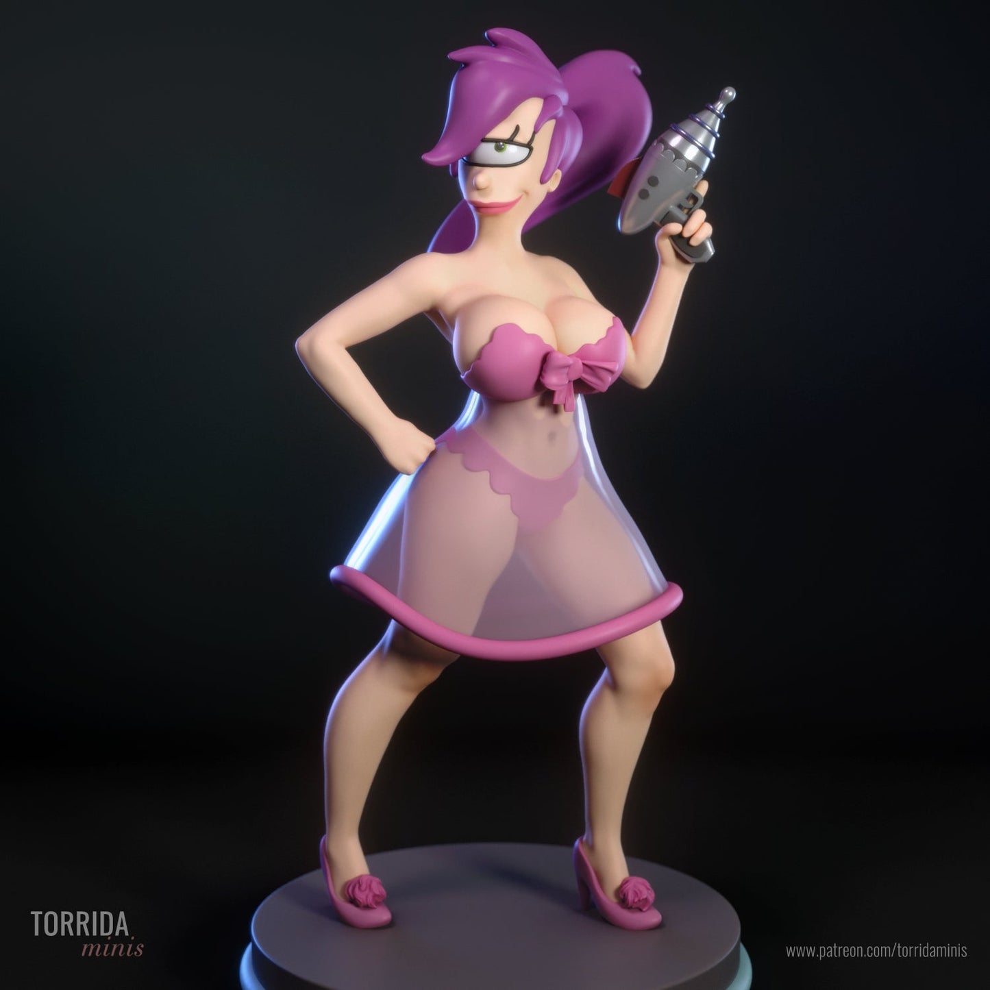 Leela - Torrida Minis - Dark Forge Arts