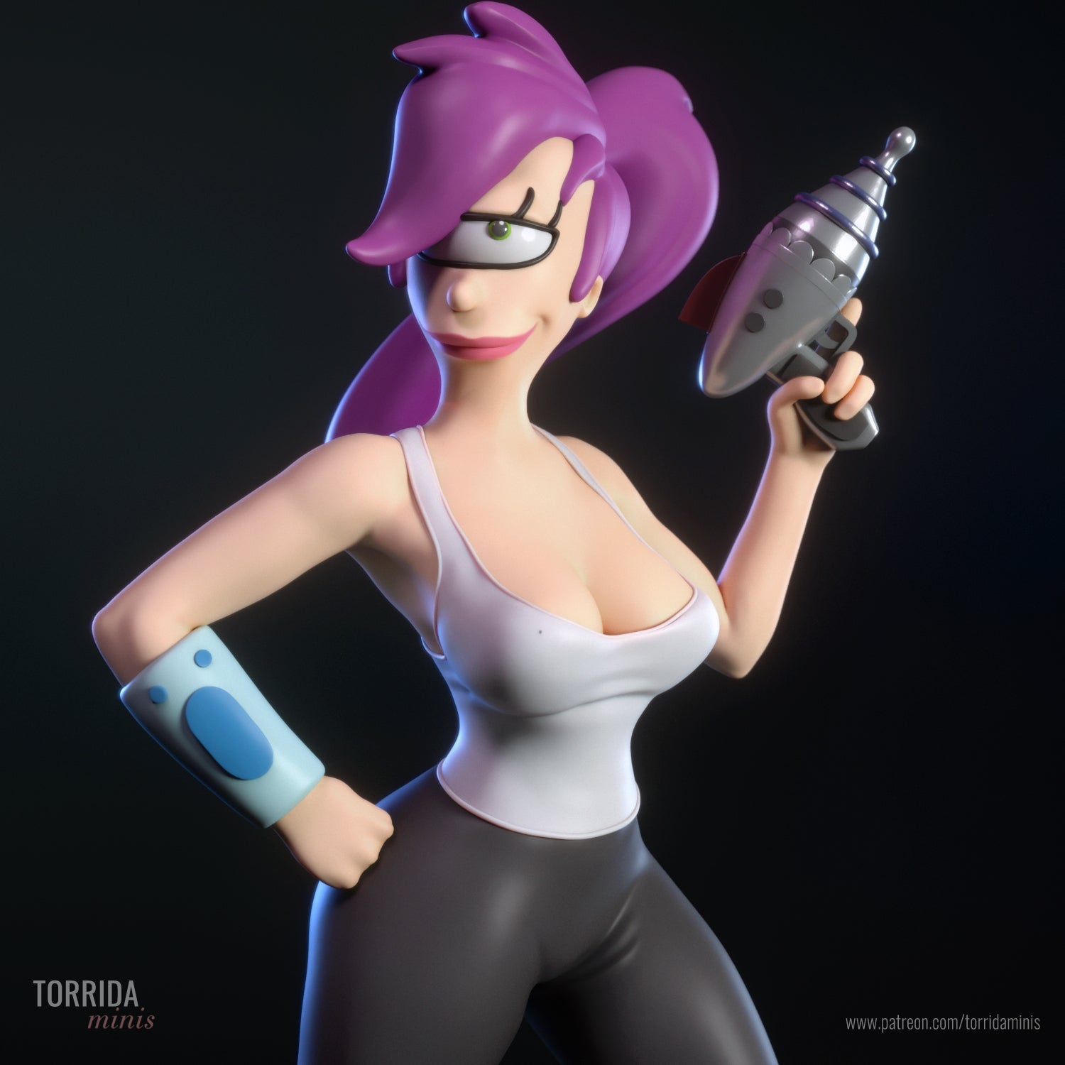 Leela - Torrida Minis - Dark Forge Arts