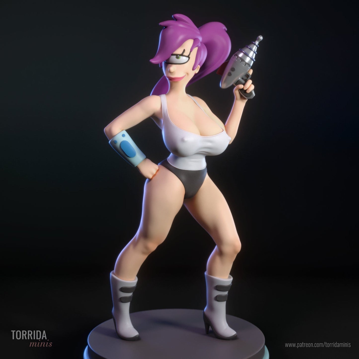 Leela - Torrida Minis - Dark Forge Arts