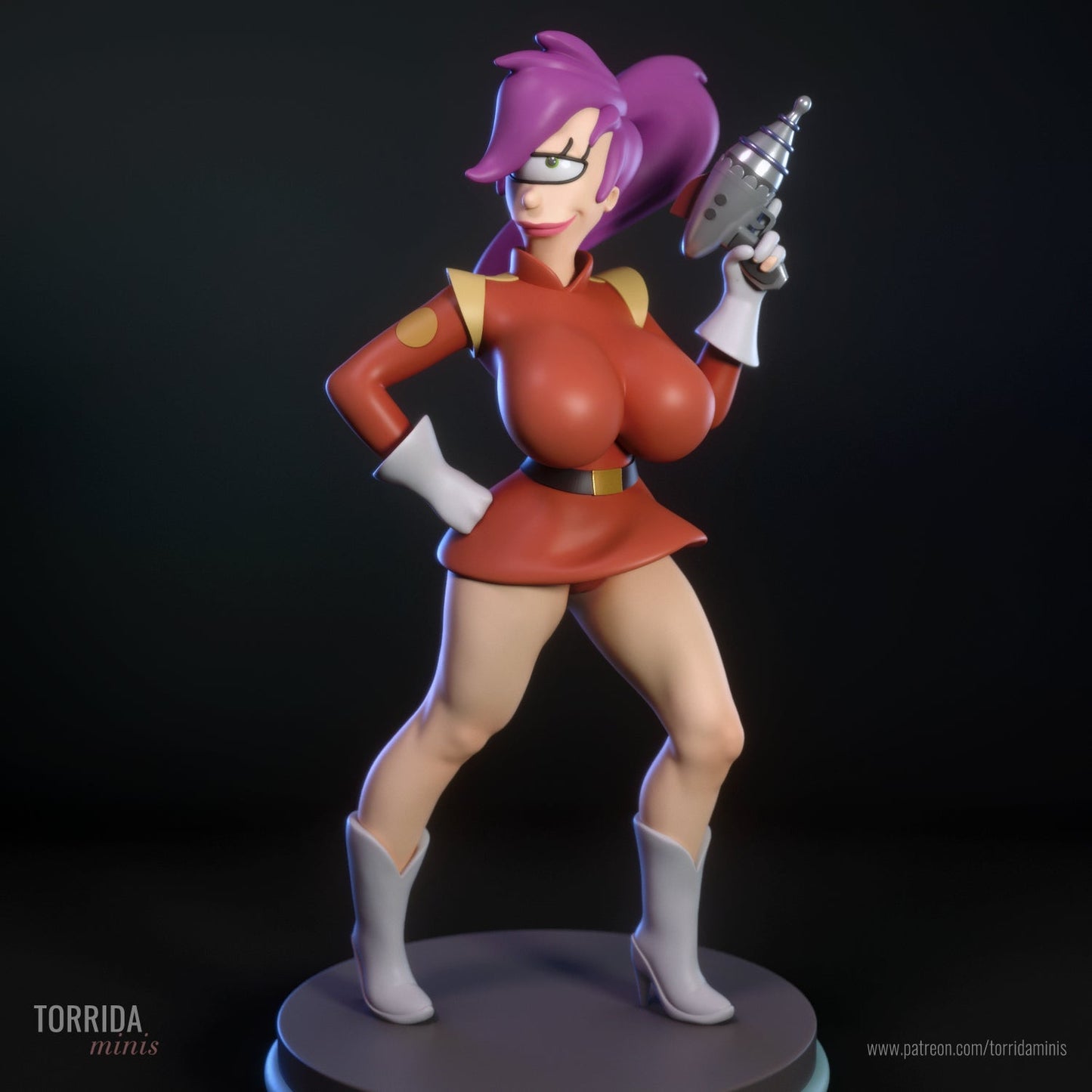 Leela - Torrida Minis - Dark Forge Arts