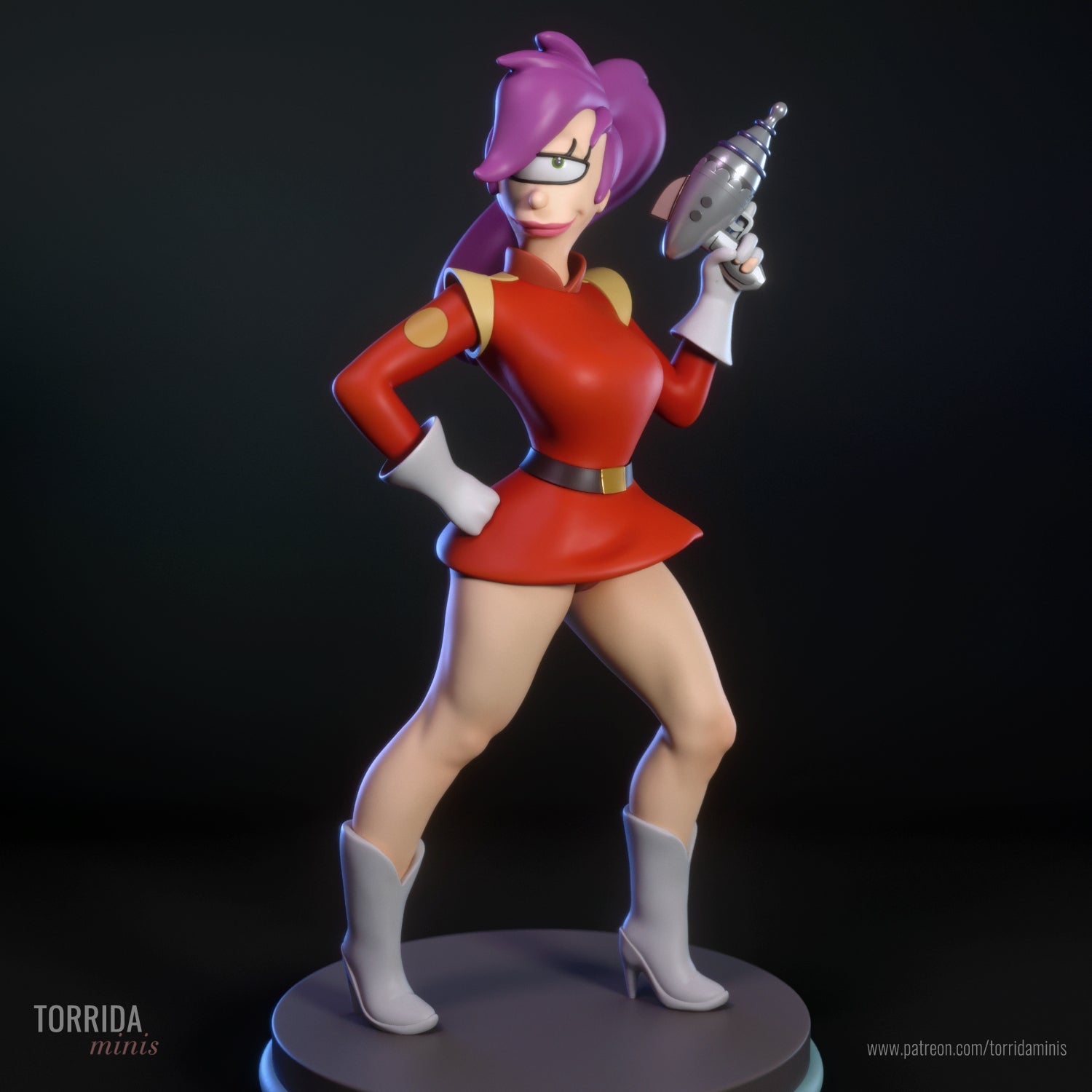 Leela - Torrida Minis - Dark Forge Arts