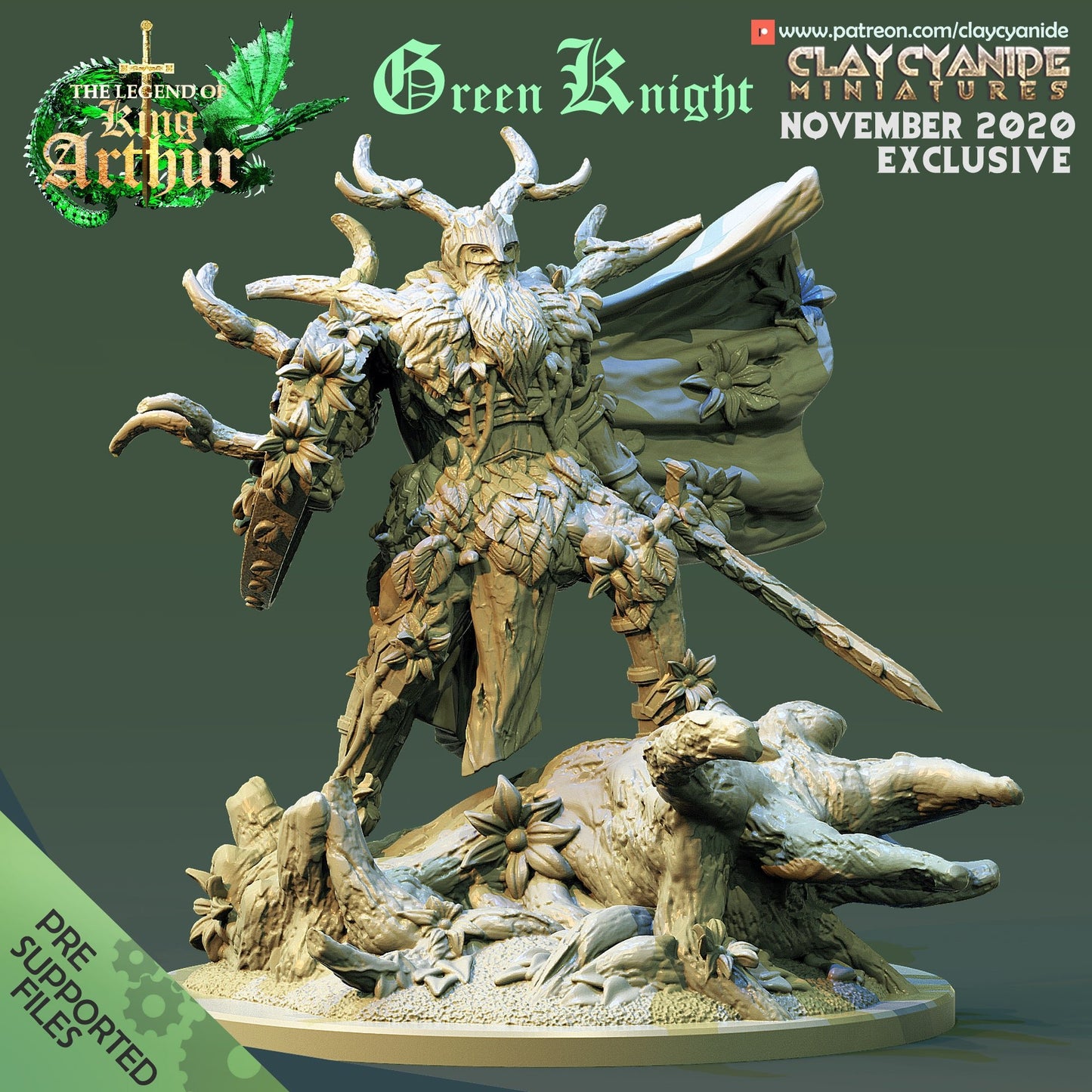 Legend of King Arthur - ClayCyanide - Dark Forge Arts