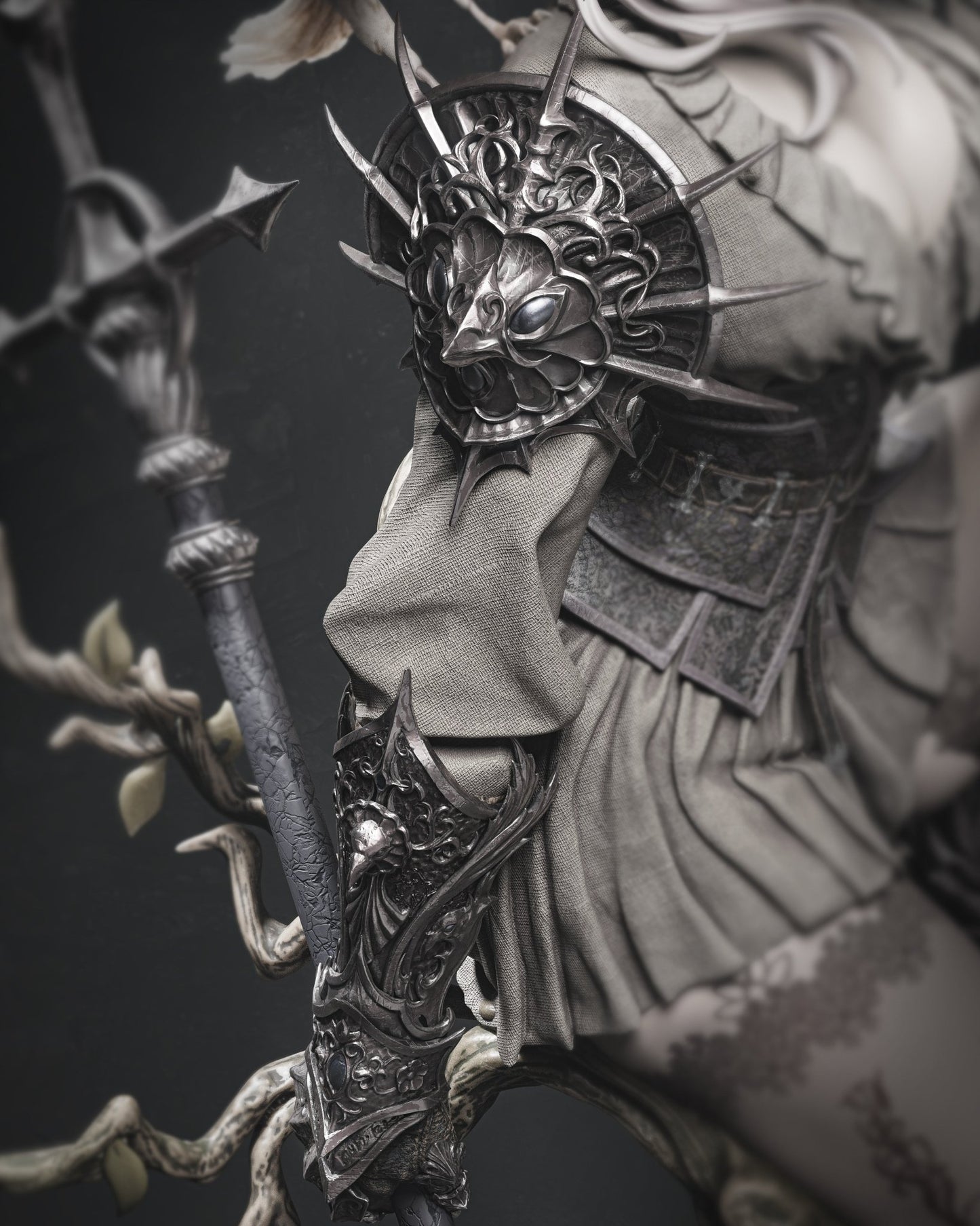 Lenora Queen of Crowns - CA 3D Studios - Dark Forge Arts