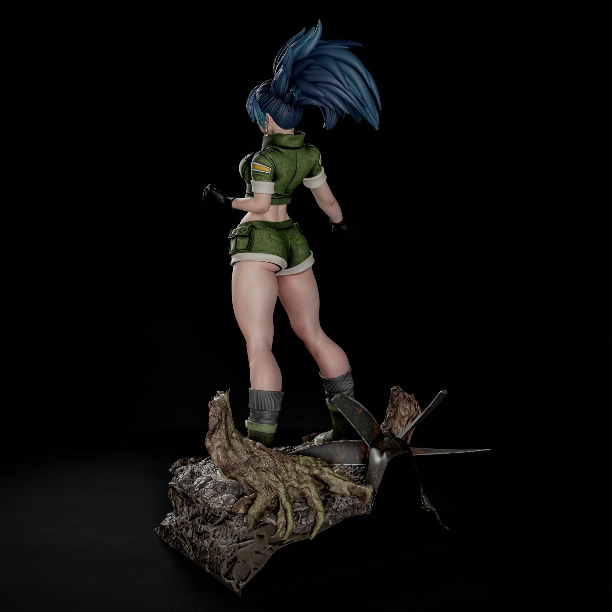 Leona Heidern - Abe3D - Dark Forge Arts