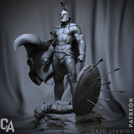 Leonidas - CA 3D Studios - Dark Forge Arts