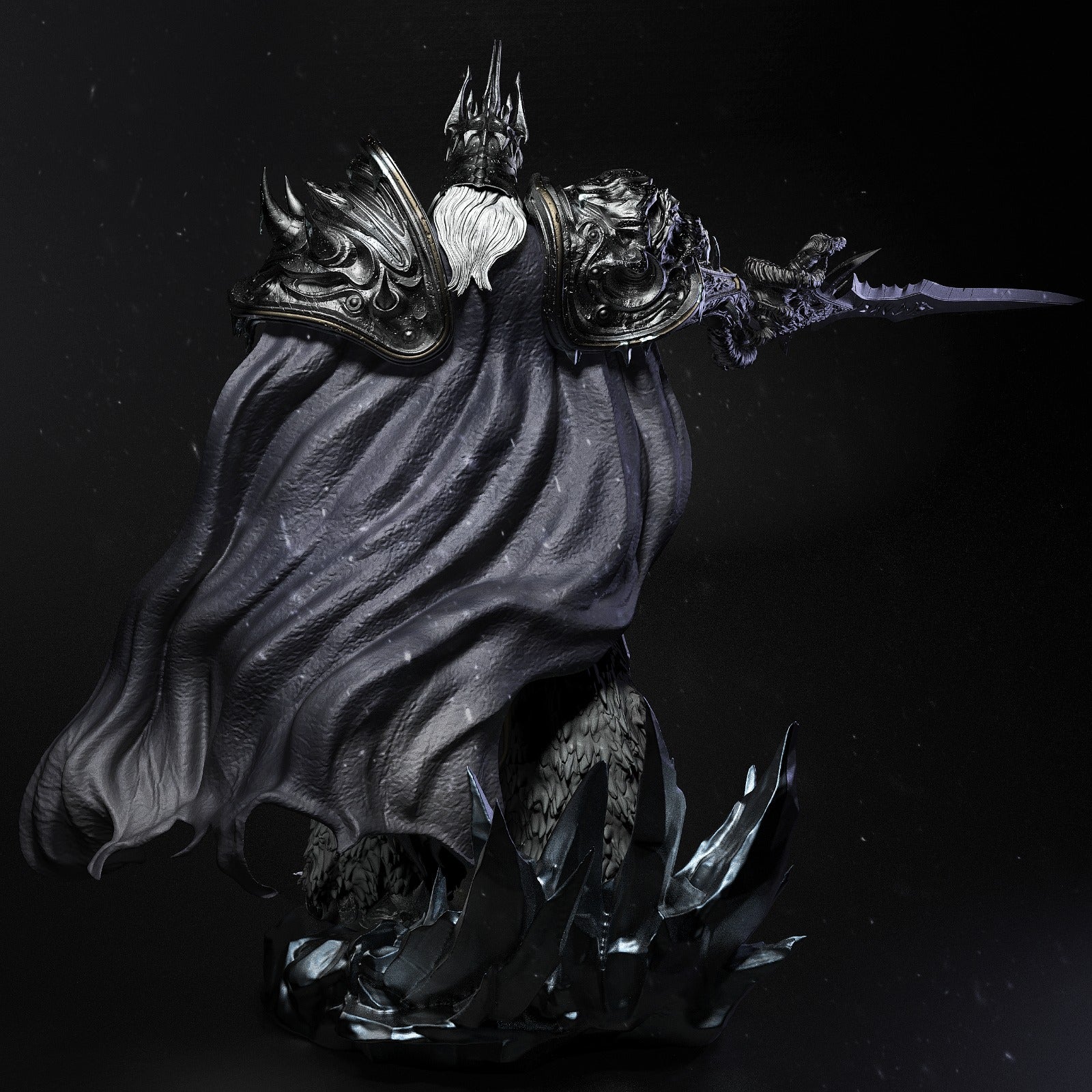 Lich King - CA 3D Studios - Dark Forge Arts