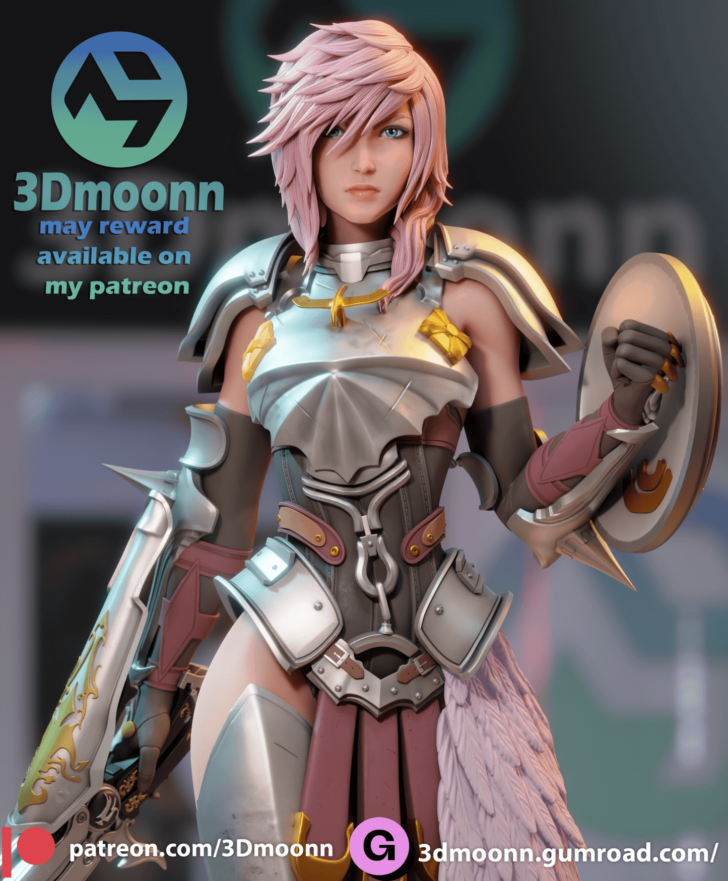 Lightning - 3DMoonn - Dark Forge Arts