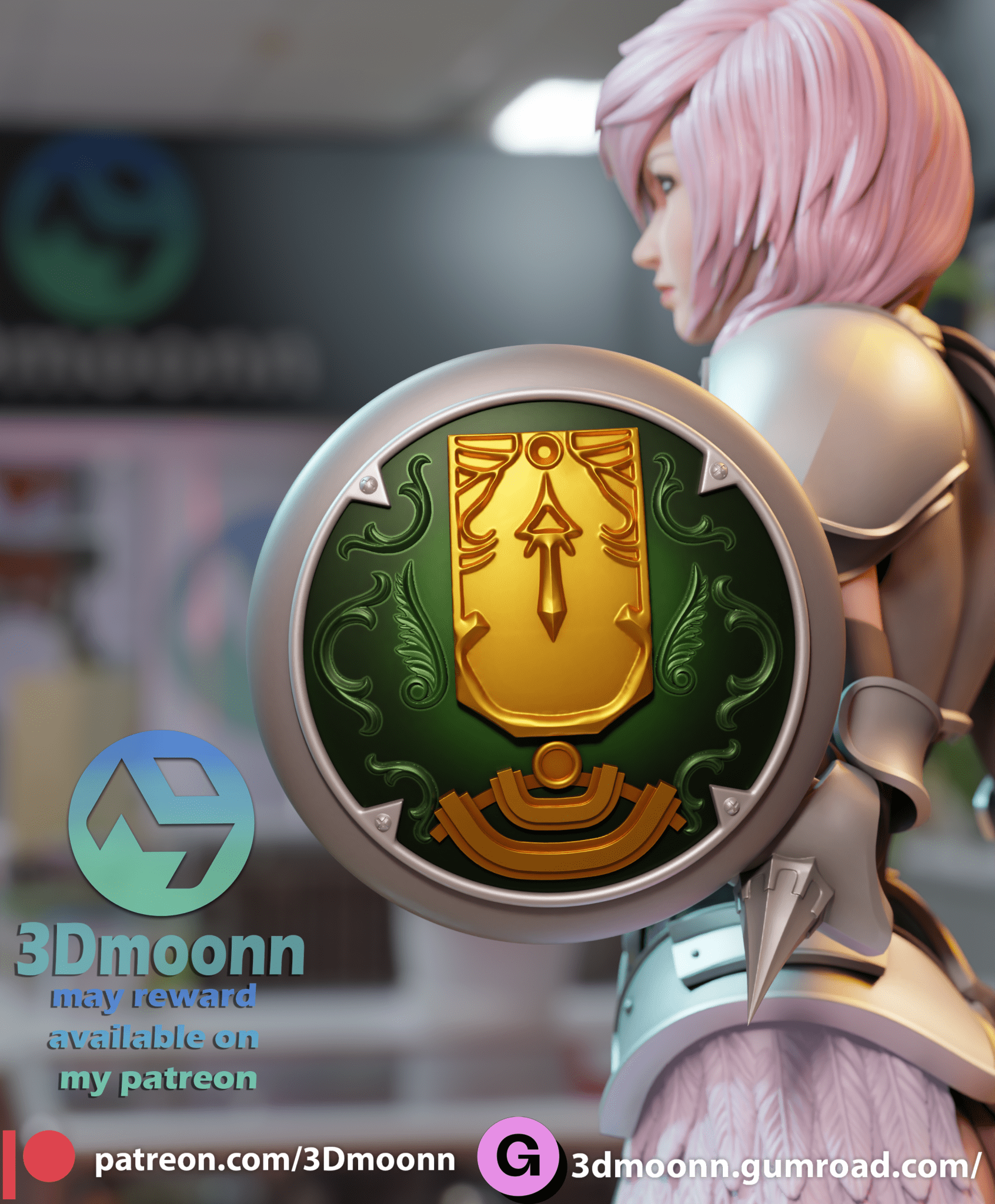 Lightning - 3DMoonn - Dark Forge Arts