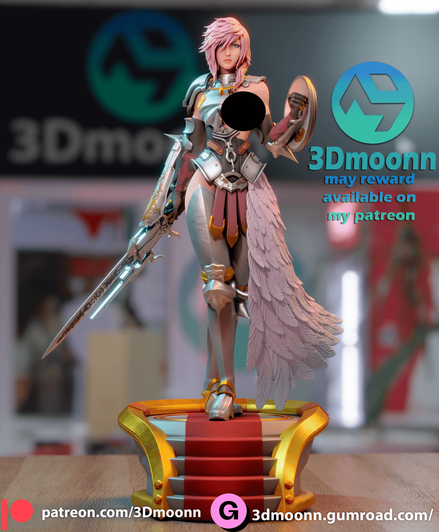 Lightning - 3DMoonn - Dark Forge Arts