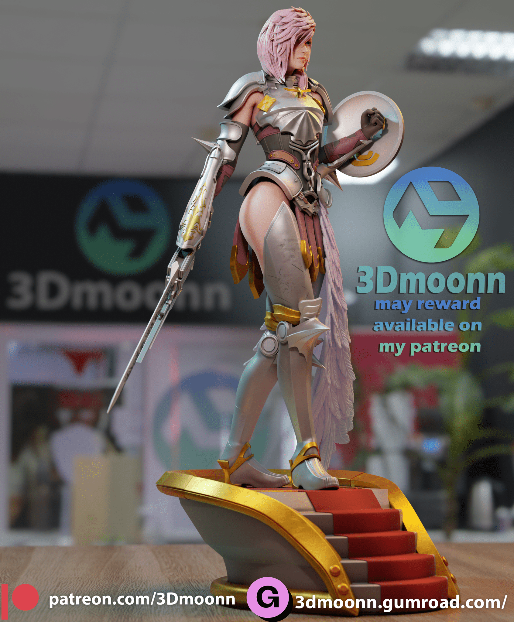 Lightning - 3DMoonn - Dark Forge Arts