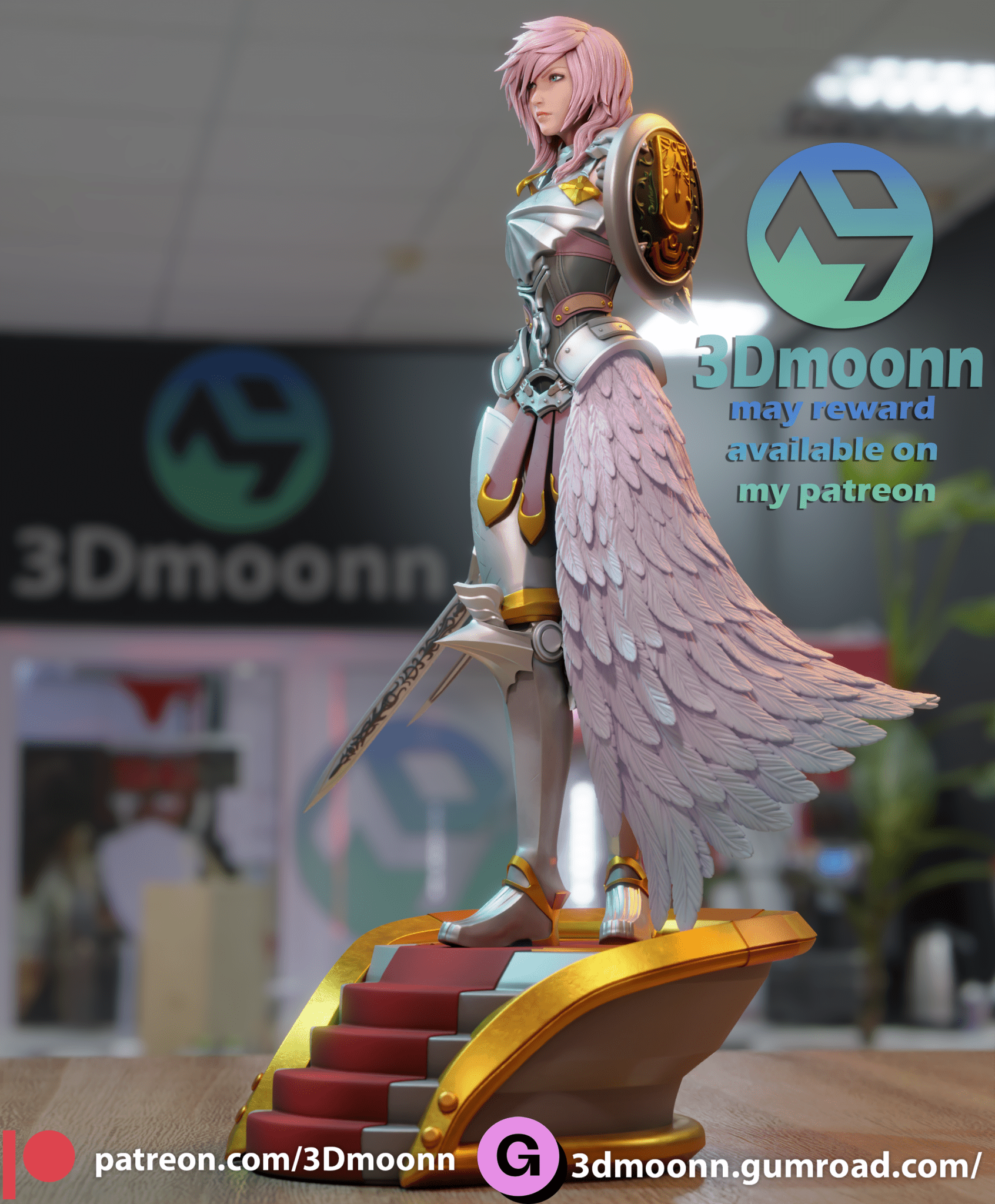 Lightning - 3DMoonn - Dark Forge Arts