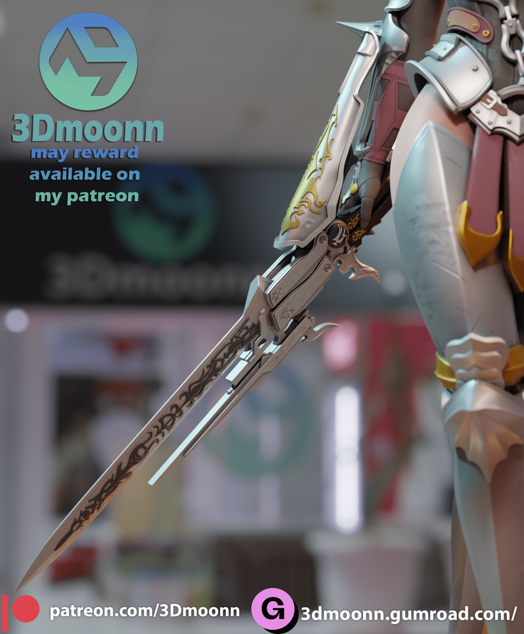 Lightning - 3DMoonn - Dark Forge Arts