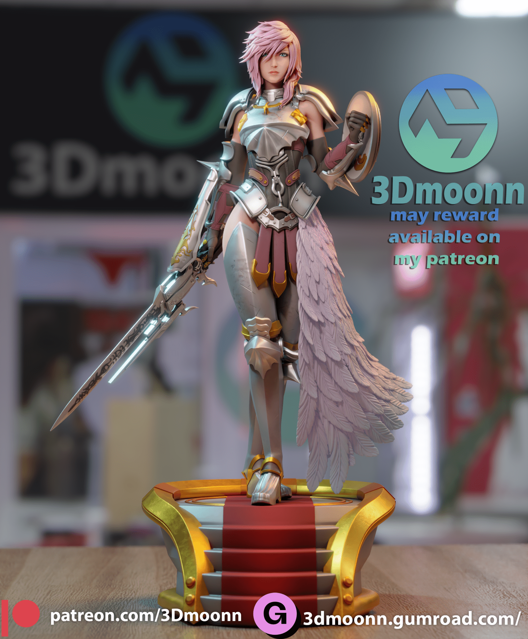 Lightning - 3DMoonn - Dark Forge Arts