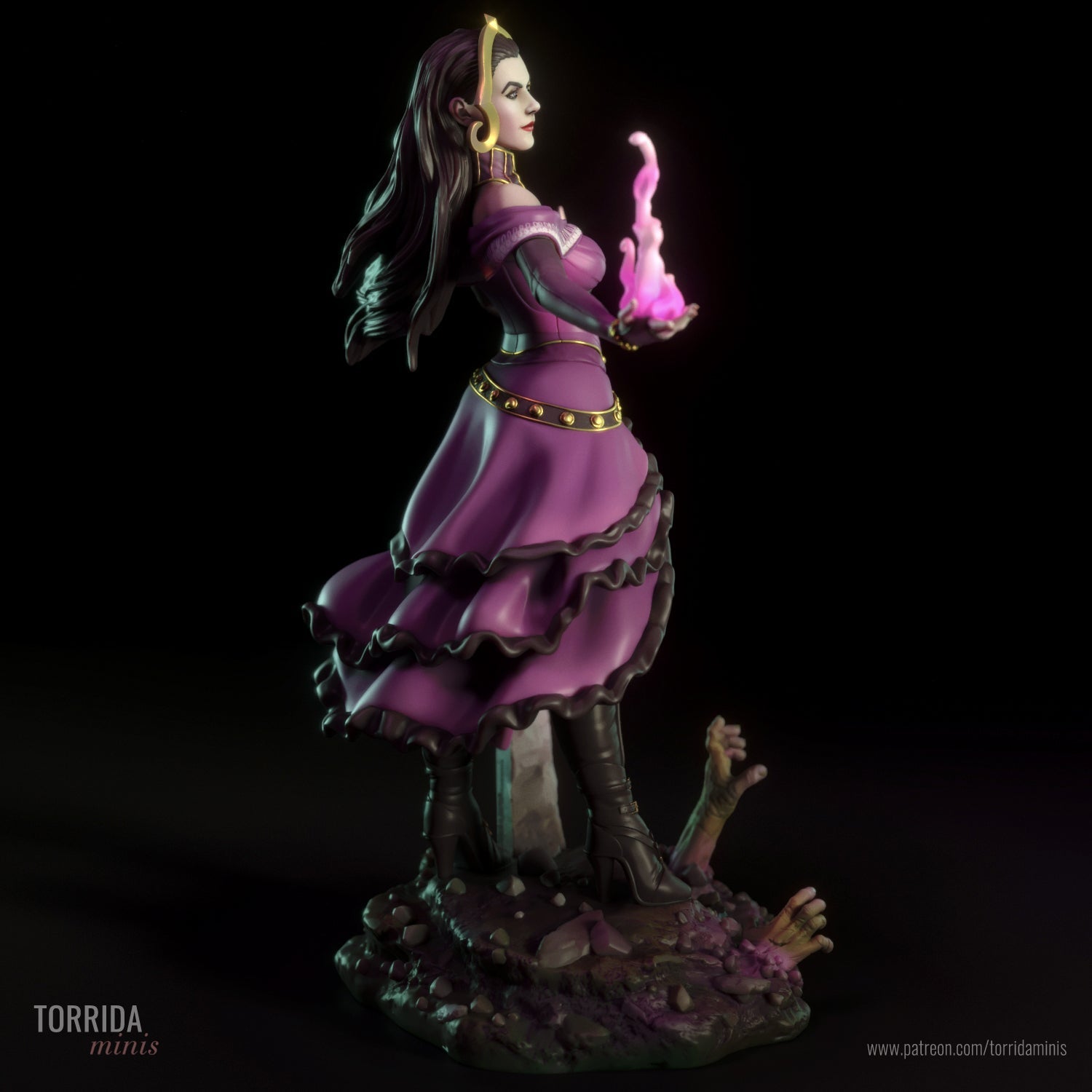 Liliana Vess - Torrida Minis - Dark Forge Arts