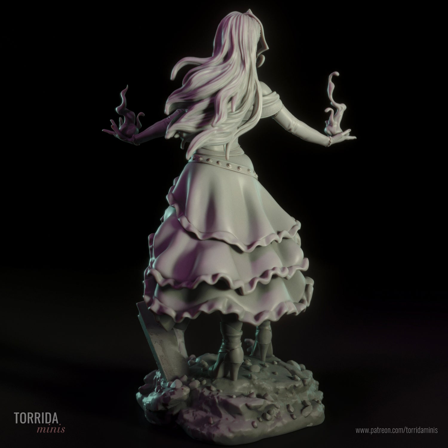 Liliana Vess - Torrida Minis - Dark Forge Arts