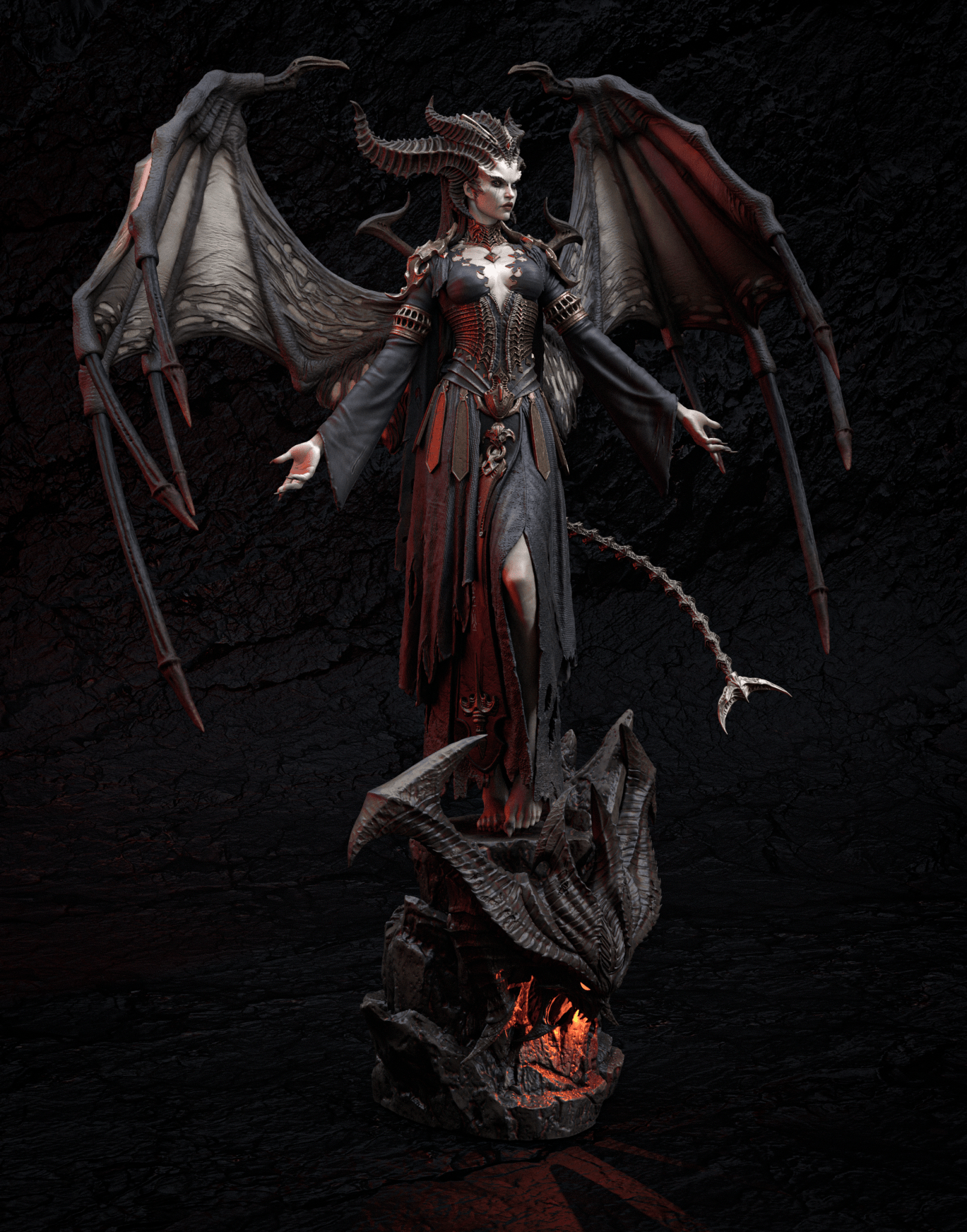 Lilith v2 - CA 3D Studios - Dark Forge Arts
