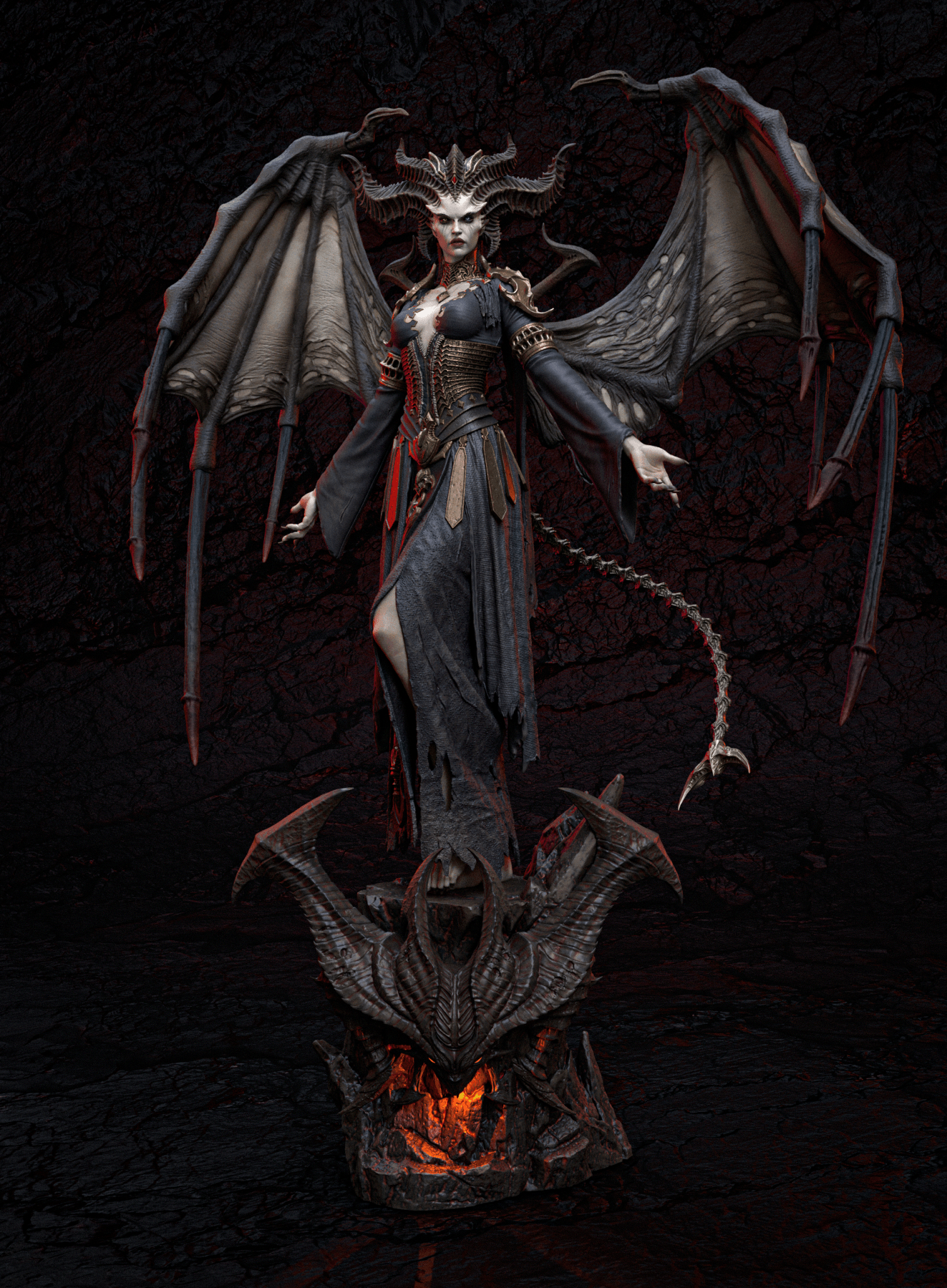 Lilith v2 - CA 3D Studios - Dark Forge Arts
