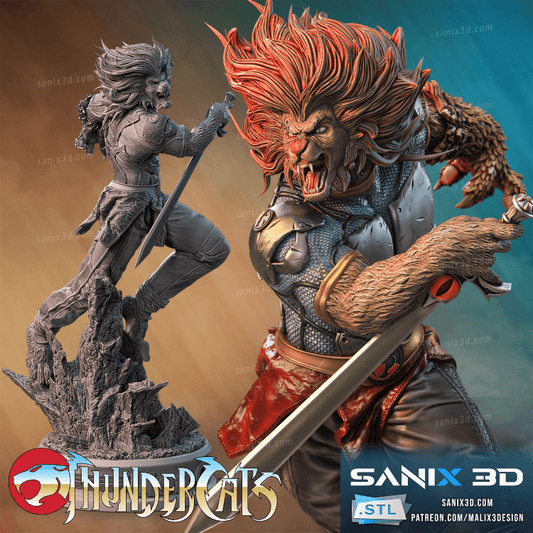 Lion - O - Sanix3D - Dark Forge Arts