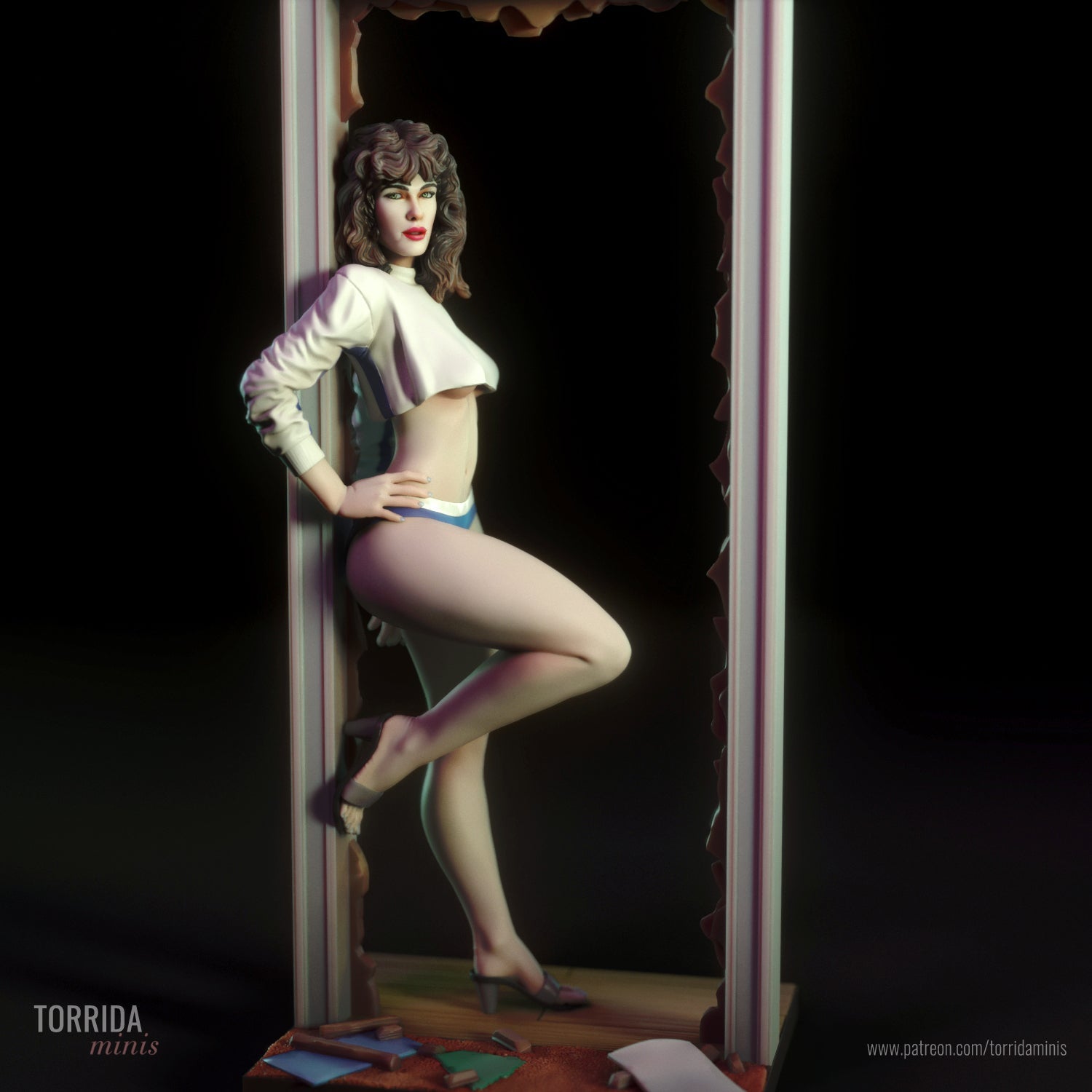 Lisa Weird Science - Torrida Minis - Dark Forge Arts
