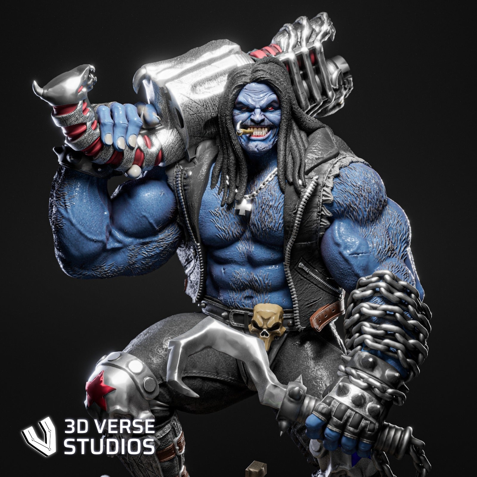 Lobo - CA 3D Studios - Dark Forge Arts