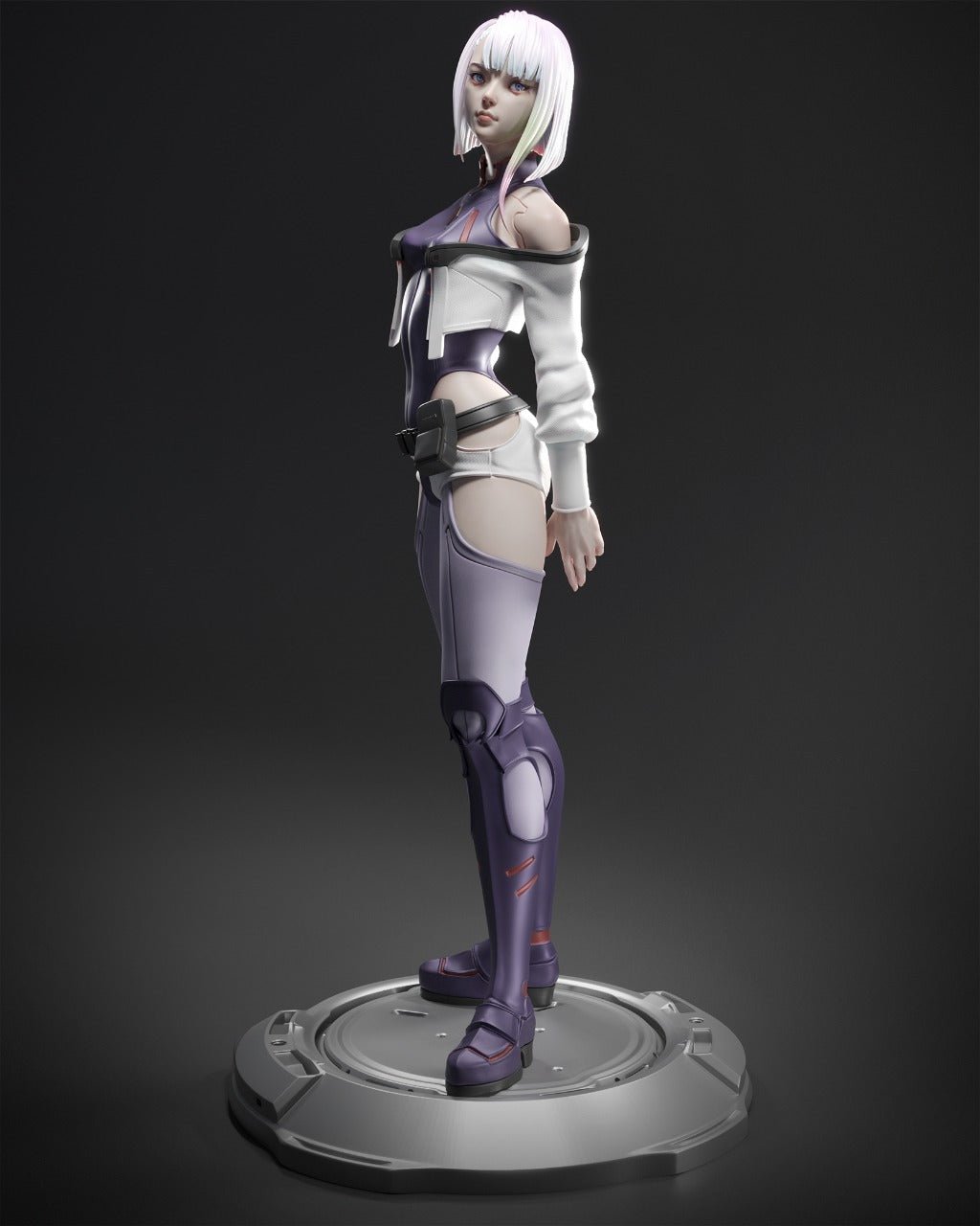 Lucy Cyberpunk - CA 3D Studios - Dark Forge Arts