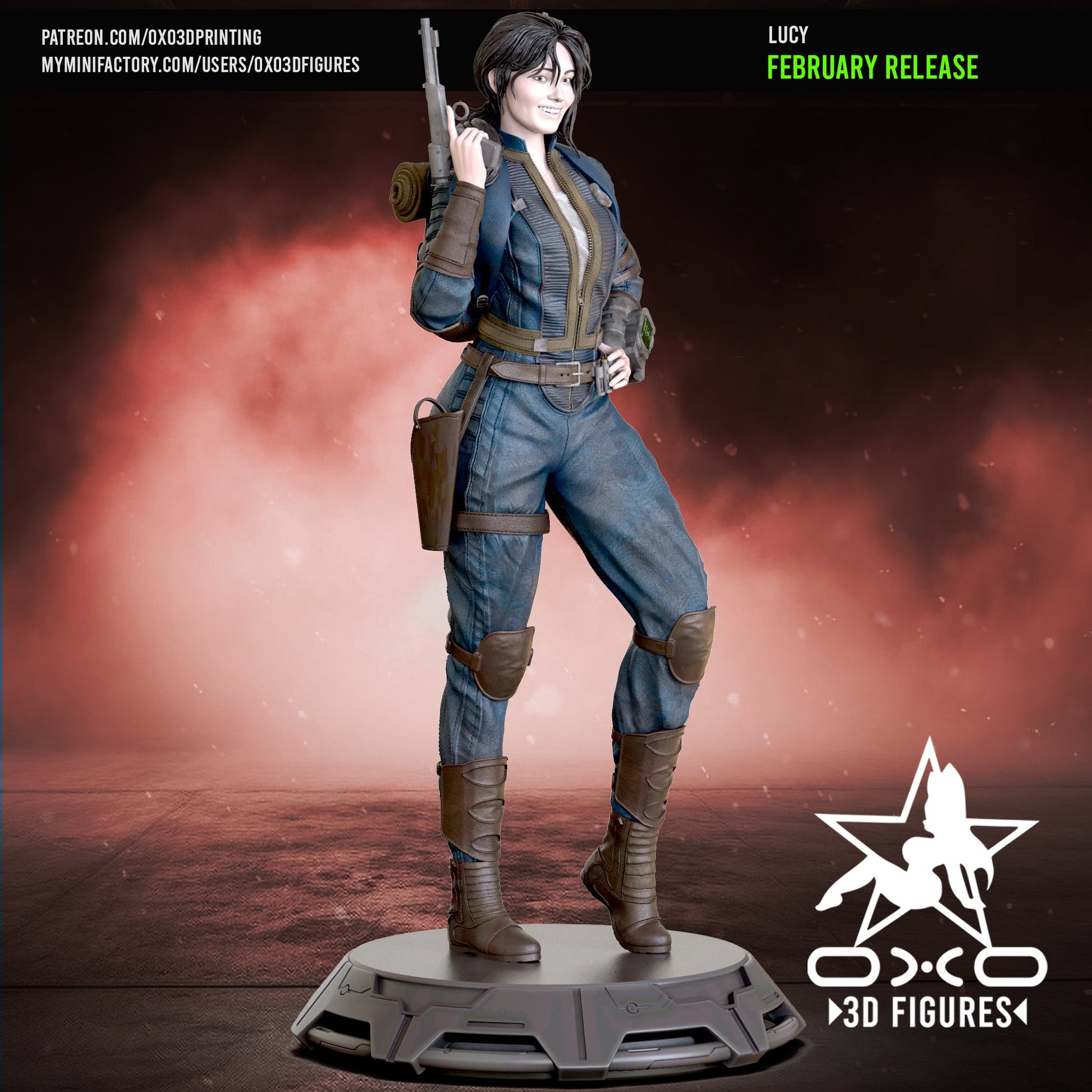 Lucy - OXO3D - Dark Forge Arts
